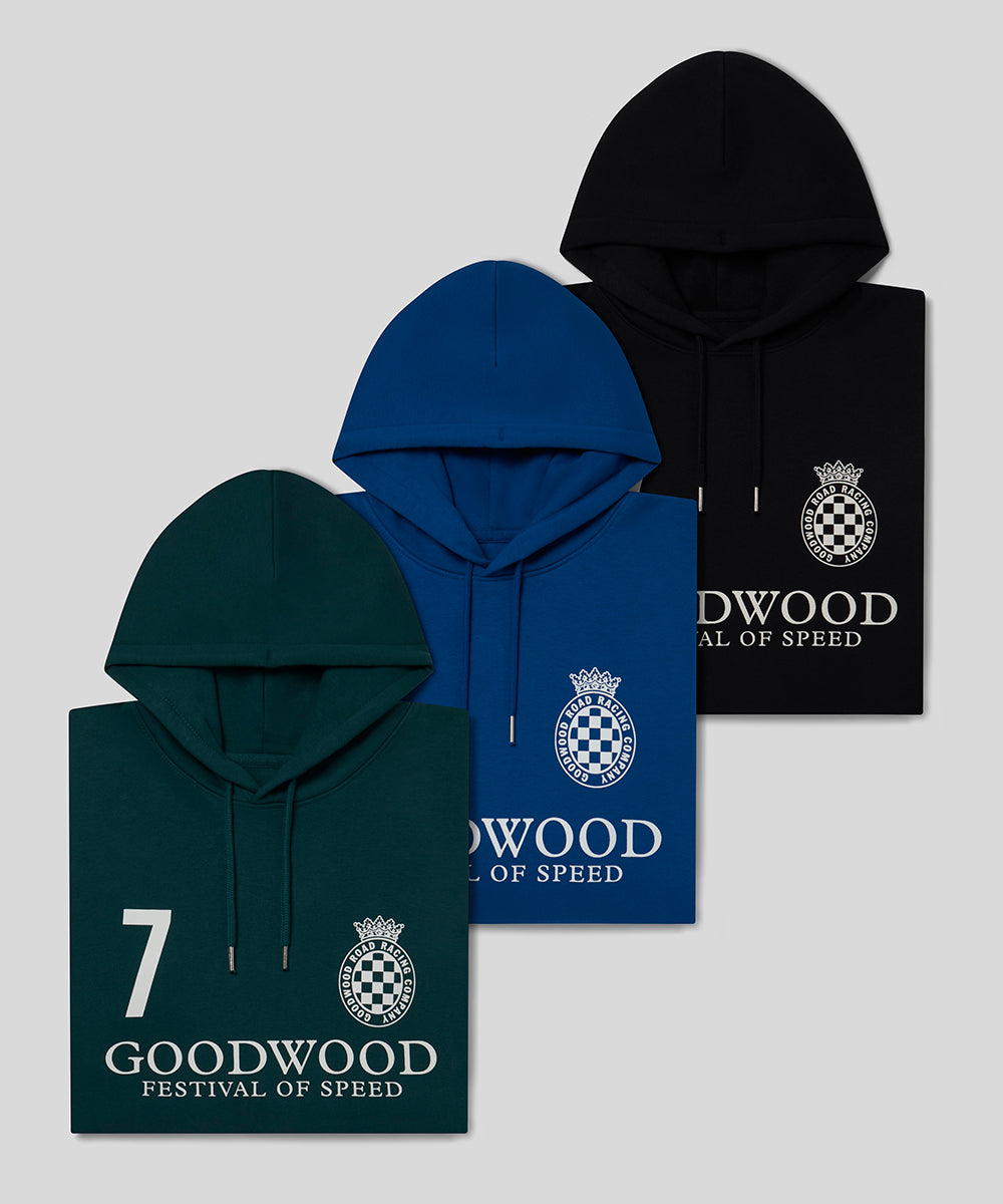 Goodwood Festival of Speed Chequerboard Hoodie