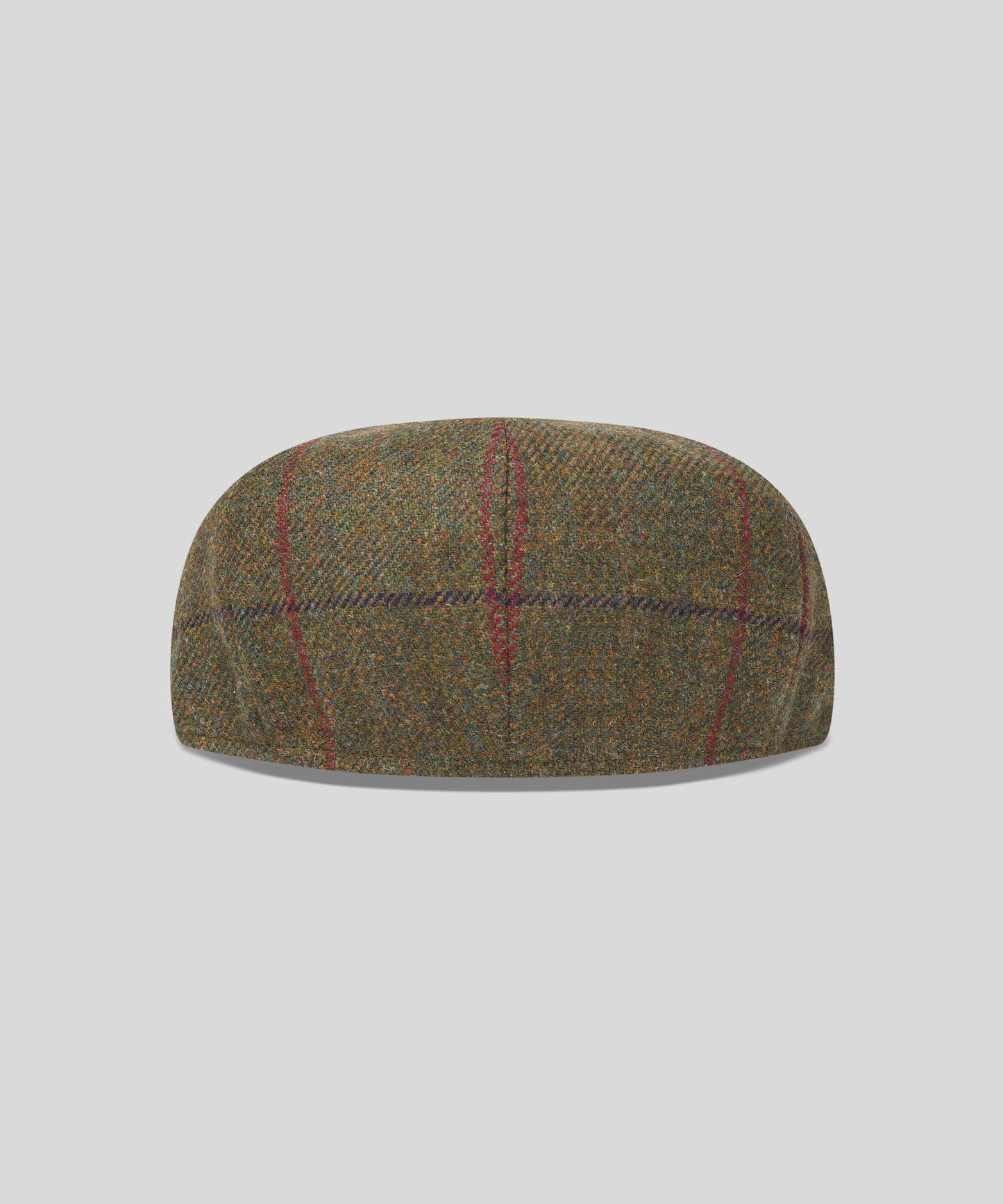 Goodwood Tweed Baker Boy - Green & Purple