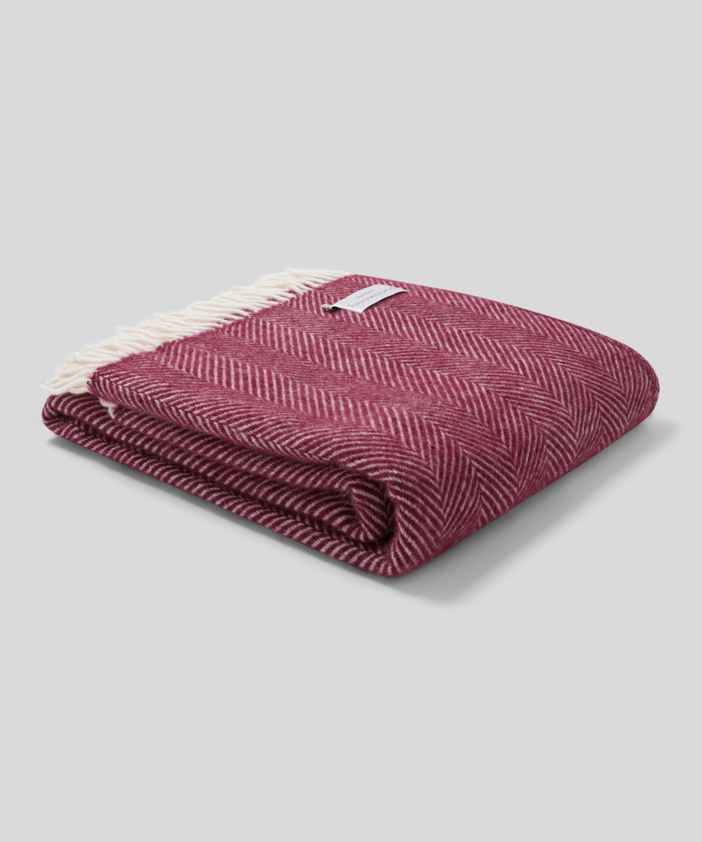 Goodwood Fishbone Wool Throw