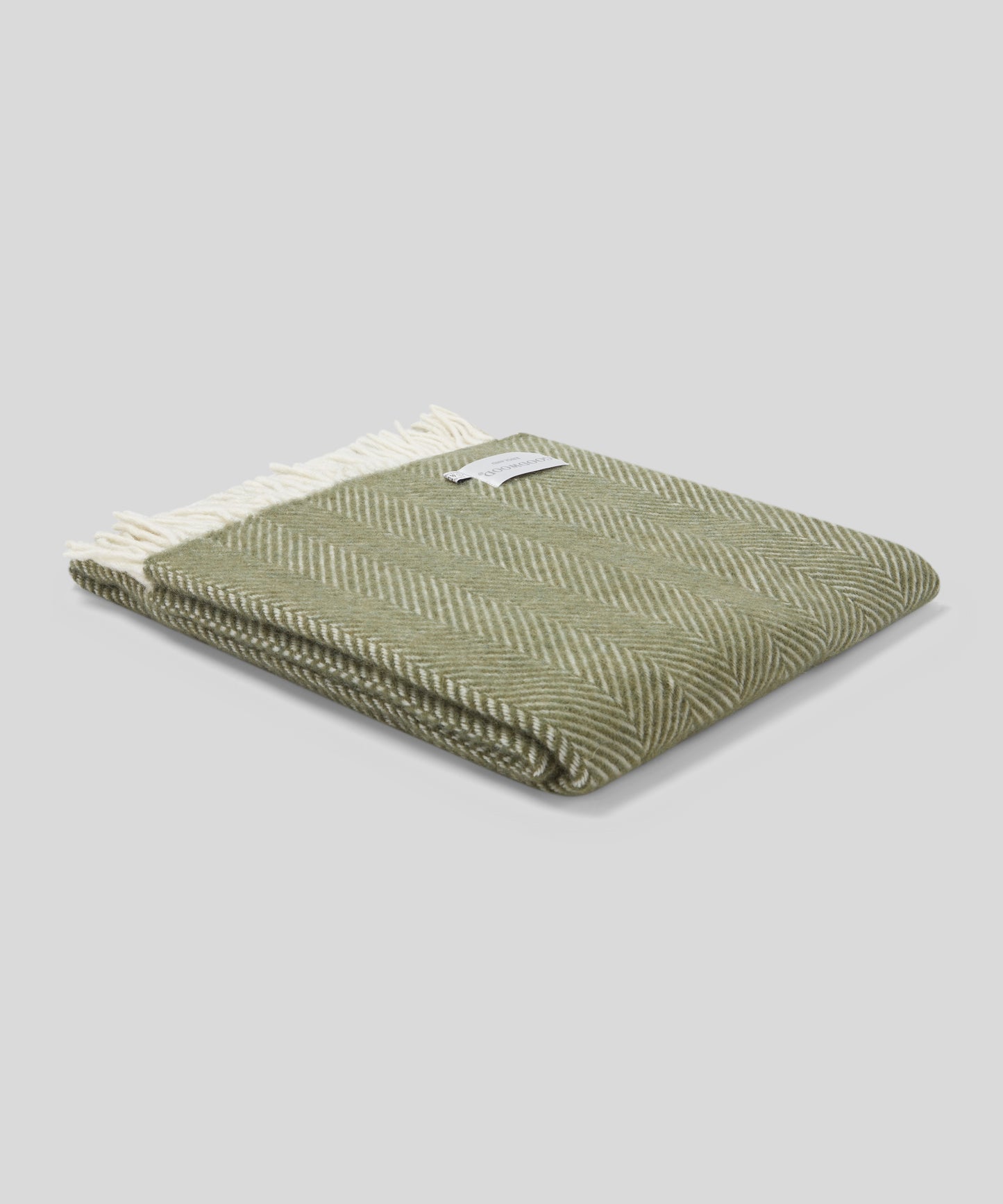 Goodwood Fishbone Wool Travel Rug