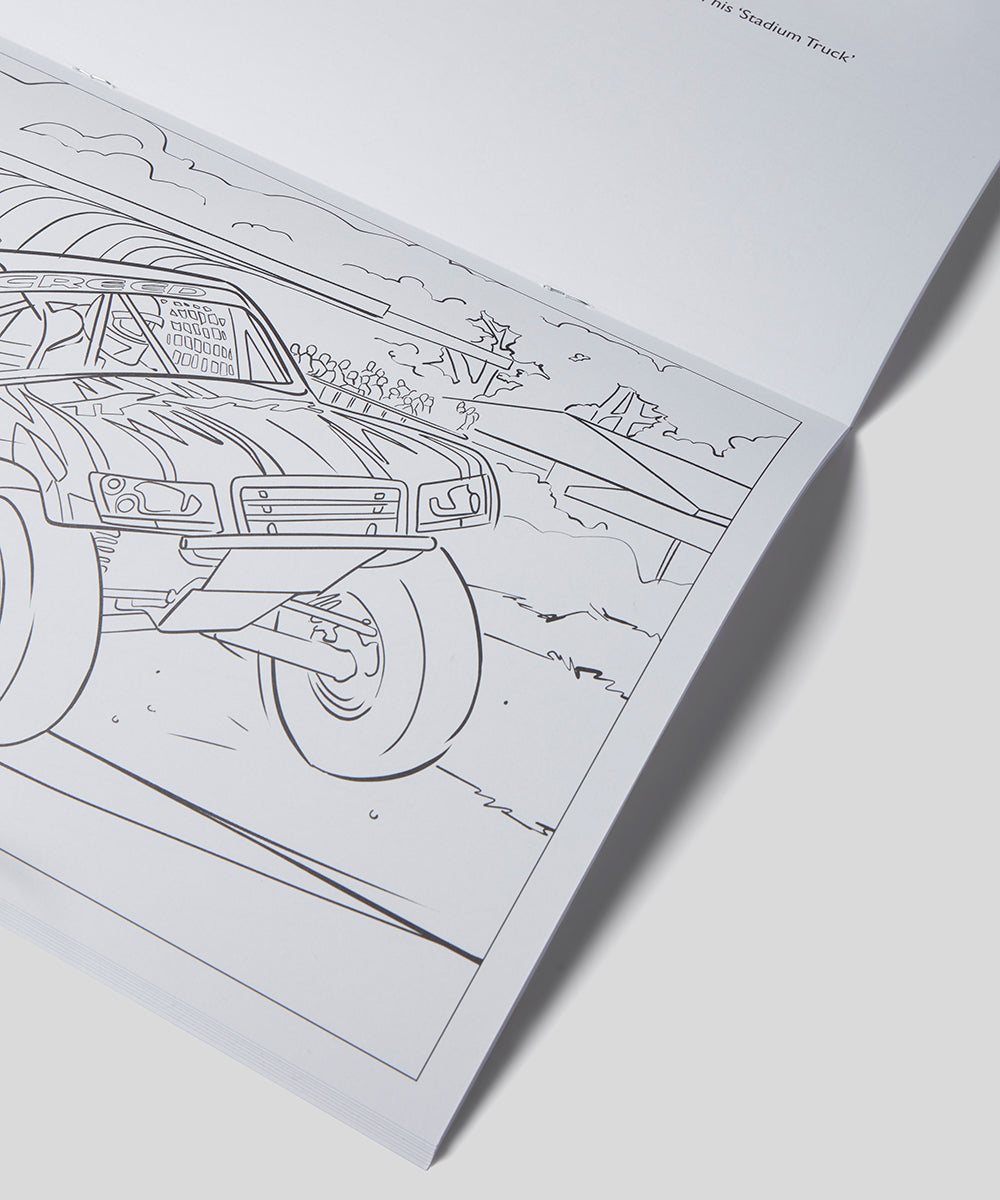 Goodwood Festival of Speed Colouring Book