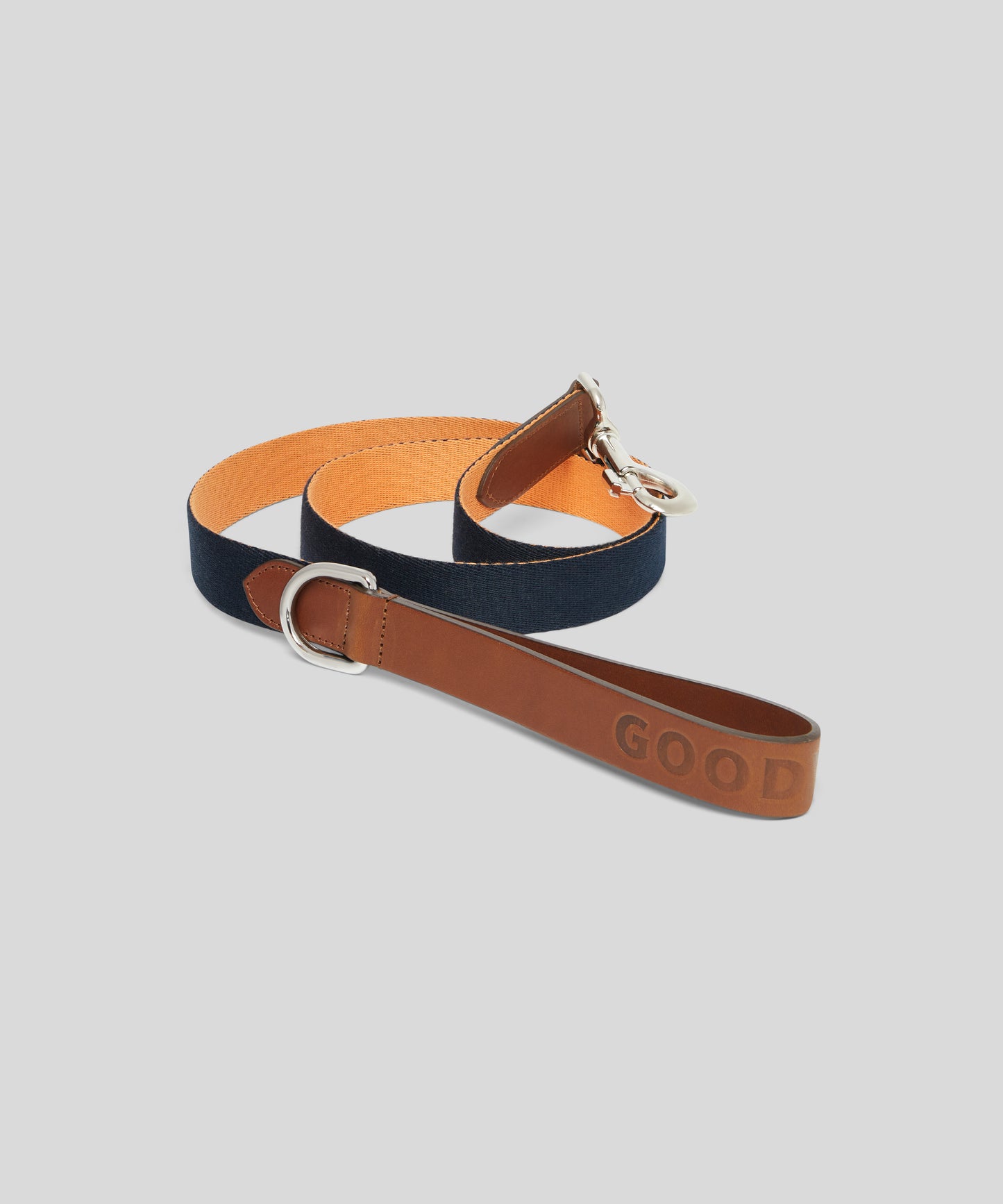 Goodwoof Webbing & Leather Dog Lead