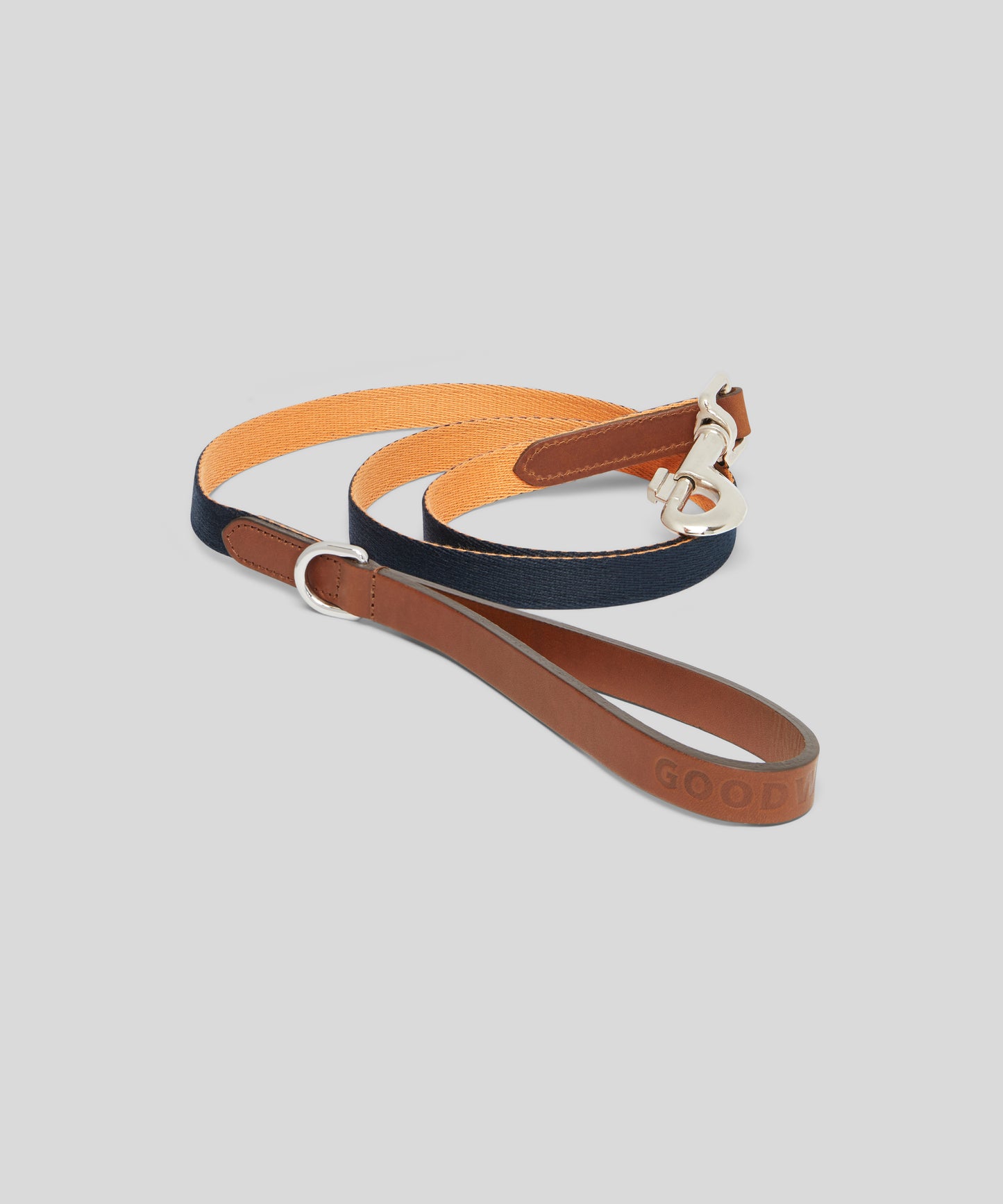 Goodwoof Webbing & Leather Dog Lead