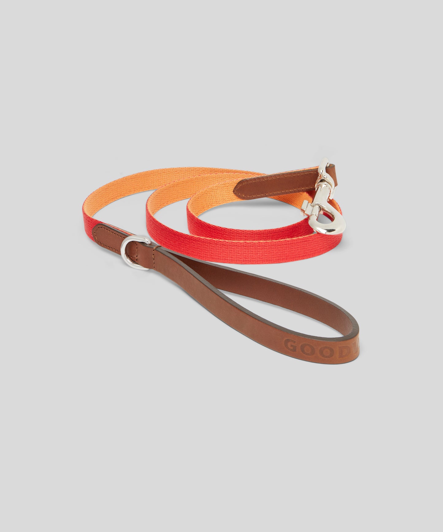 Goodwoof Webbing & Leather Dog Lead