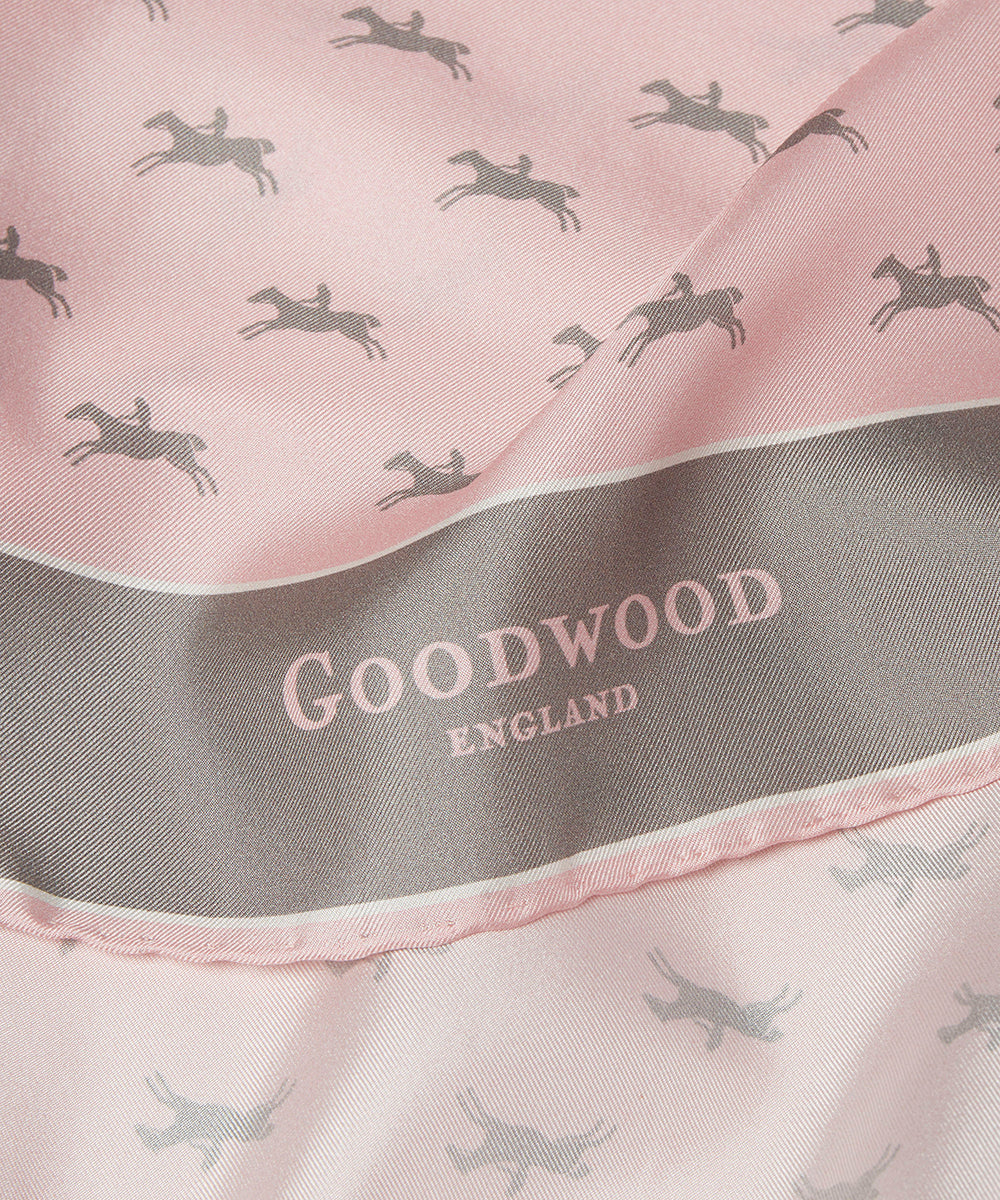 Silk Goodwood Members Horse Racing Scarf