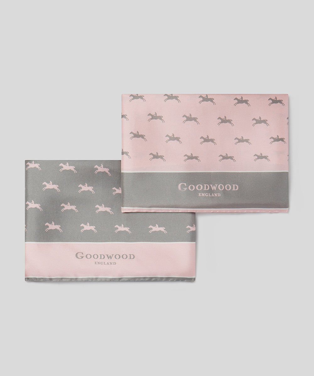 Silk Goodwood Members Horse Racing Scarf