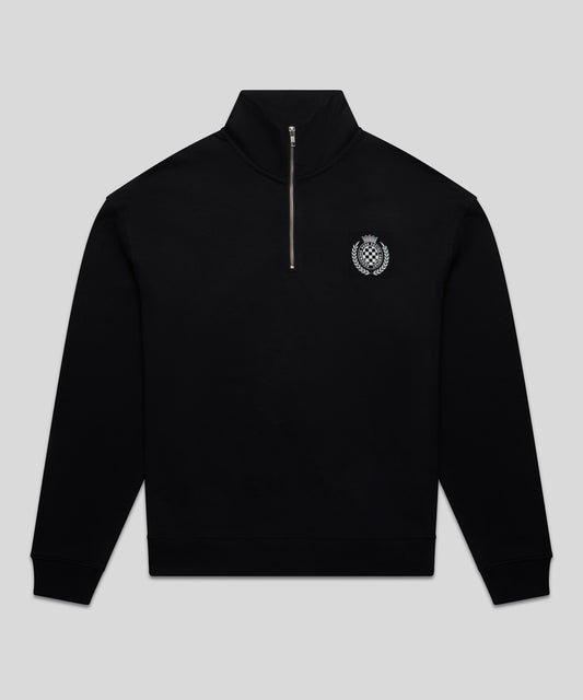 Goodwood Festival of Speed Monochrome Quarter Zip Sweatshirt