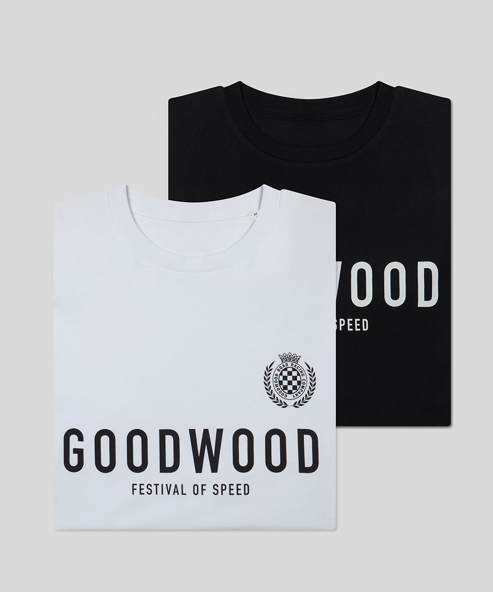 Goodwood Festival of Speed Monochrome Long Sleeve T-Shirt