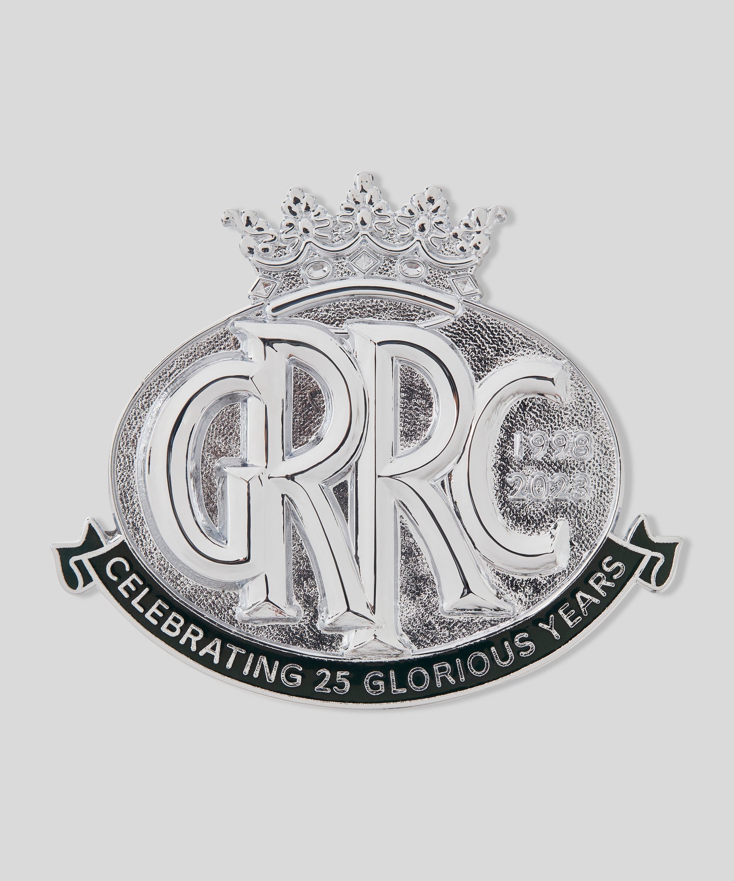 GRRC Members 25 Year Anniversary Car Badge