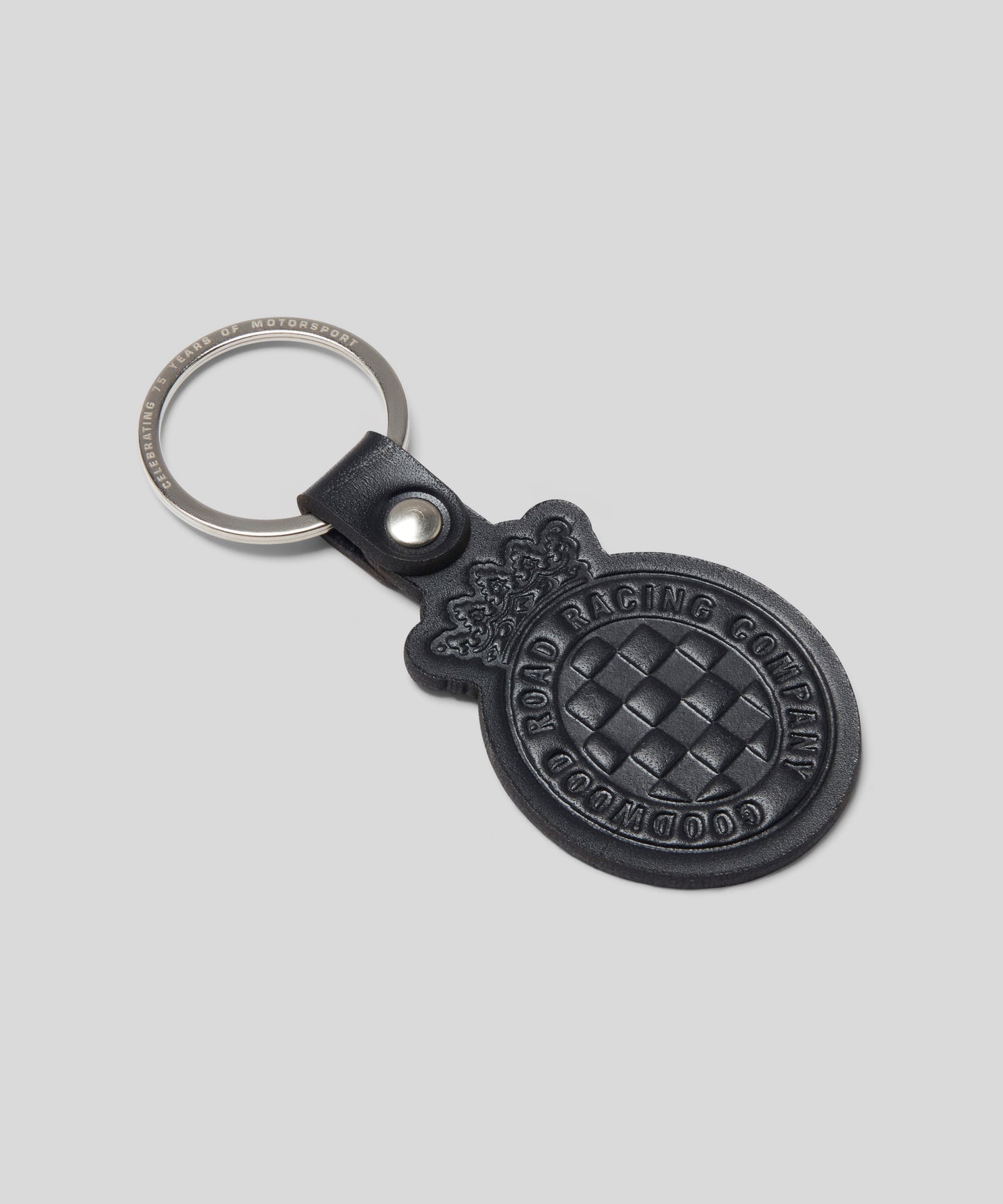 75 Year Anniversary GRRC Leather Key Ring