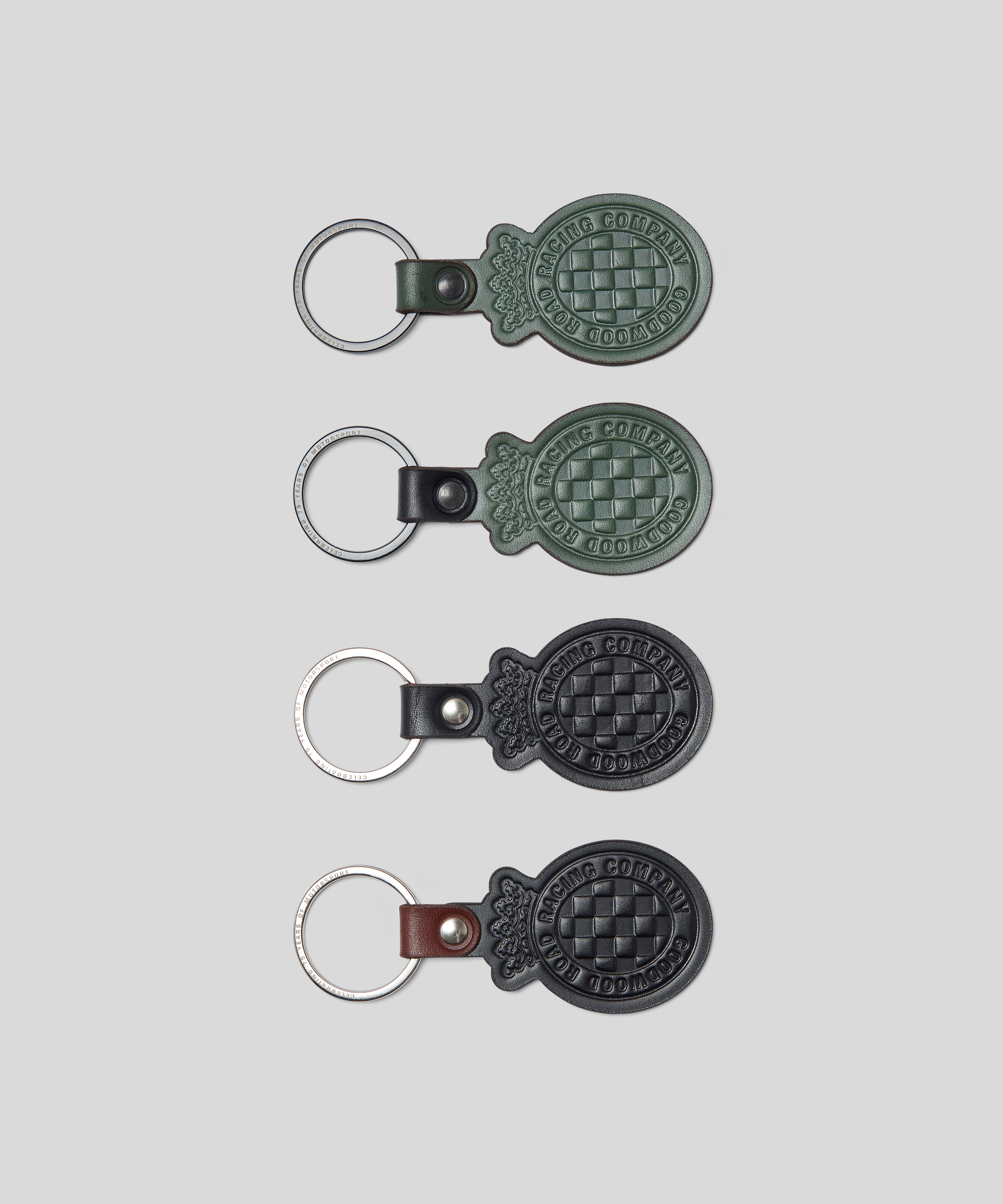 Gaucho Goods Premium Leather Key Chains, Keyrings Monterey