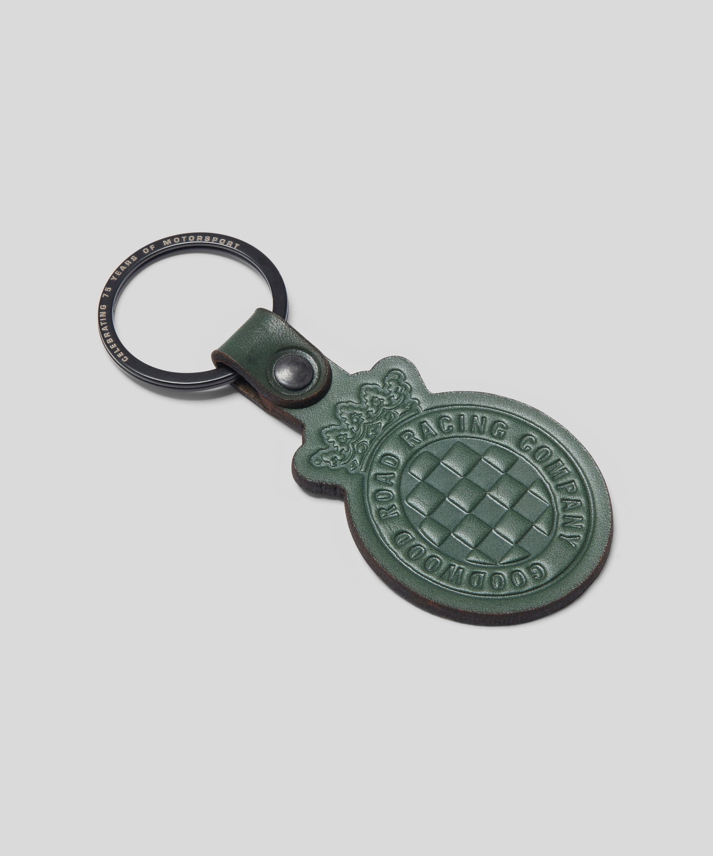 GRRC Leather Keyring