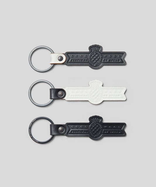 Goodwood Festival of Speed Leather Keyring