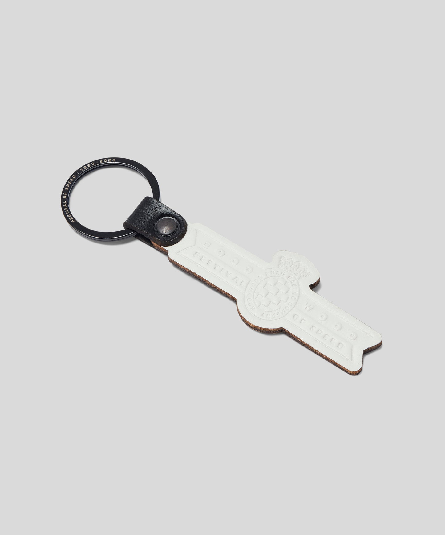 Goodwood Festival of Speed Leather Keyring