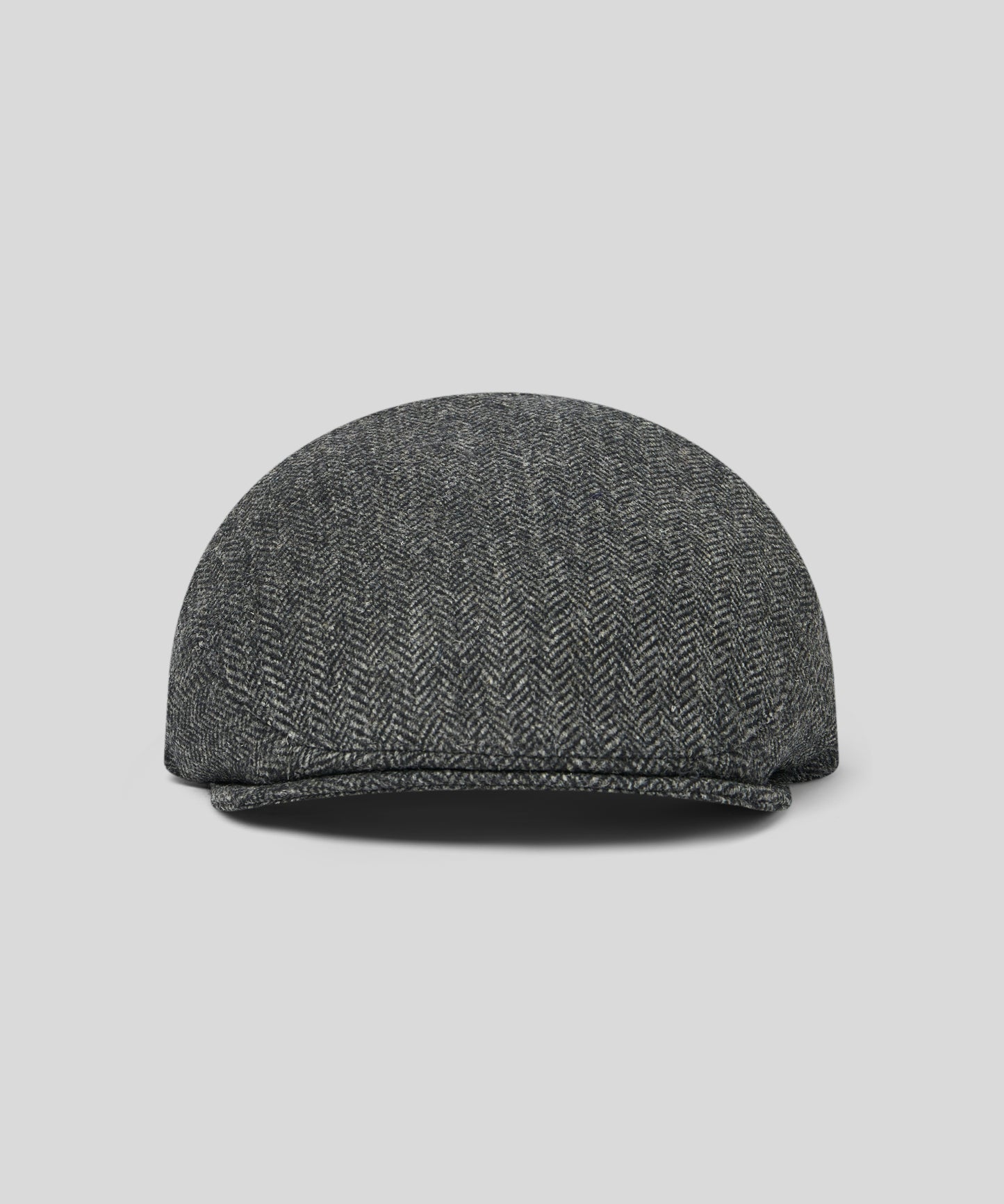Goodwood Balmoral Tweed Flat Cap - Grey