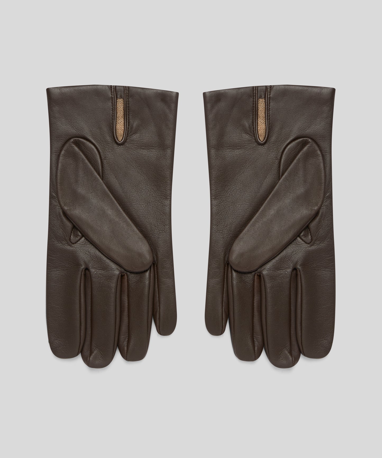 Goodwood Three-Point Cashmere-Lined Leather Mens Gloves