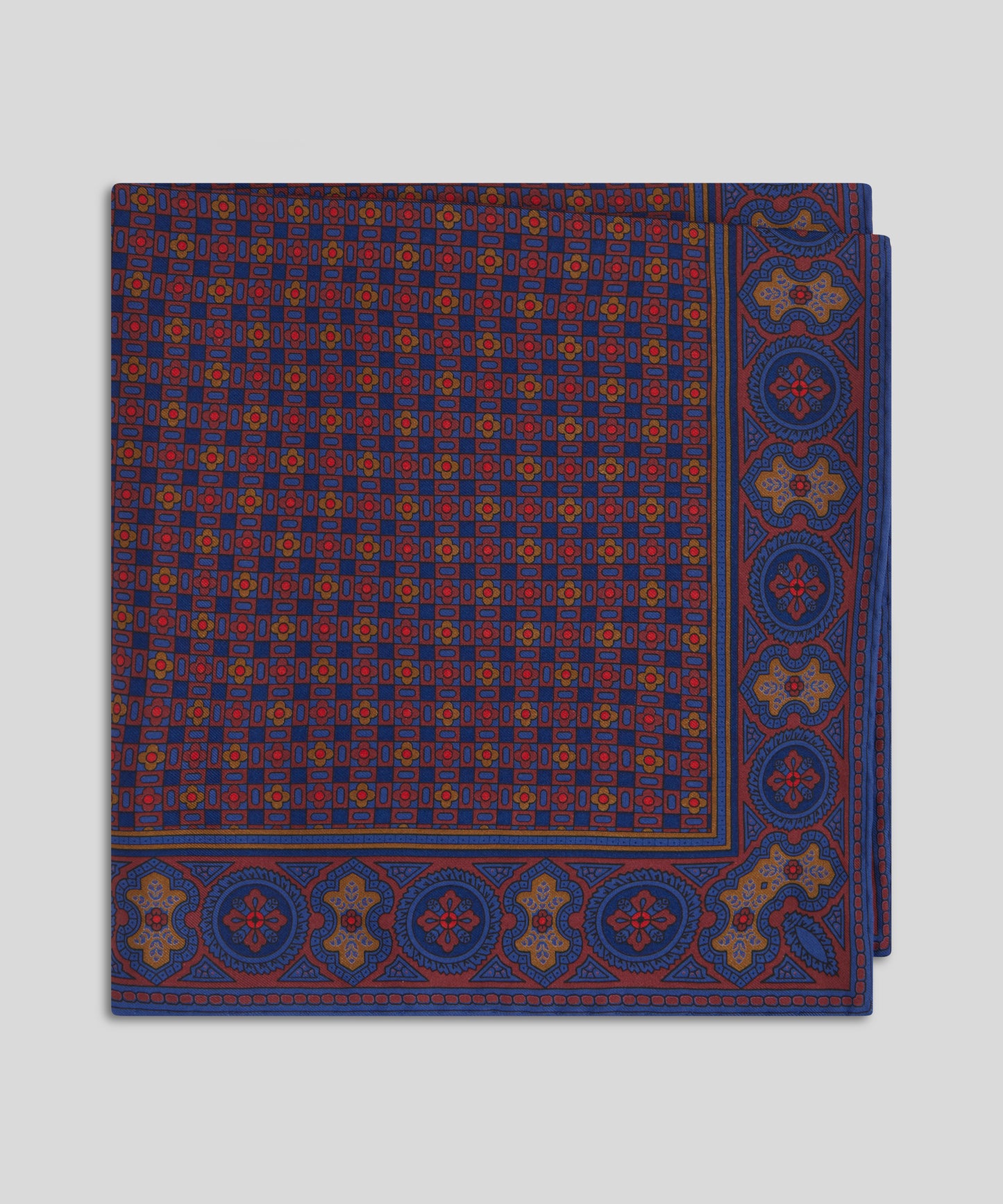 Goodwood Traditional Silk Pocket Square