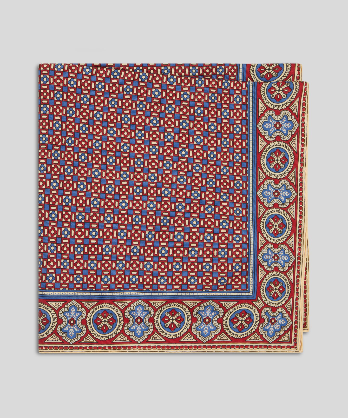 Goodwood Traditional Silk Pocket Square
