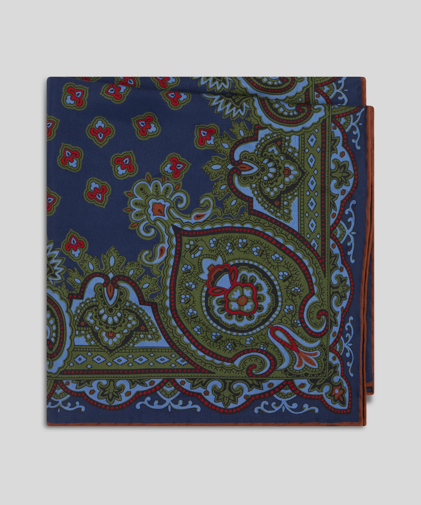 Goodwood Traditional Silk Pocket Square