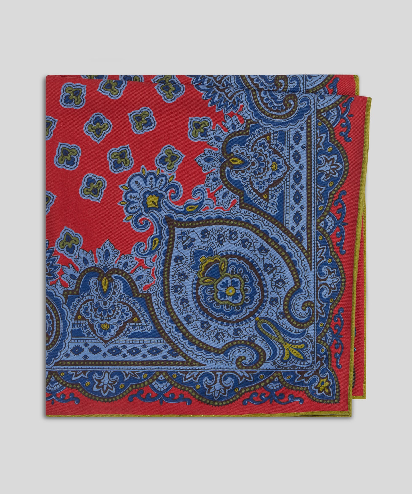 Goodwood Traditional Silk Pocket Square
