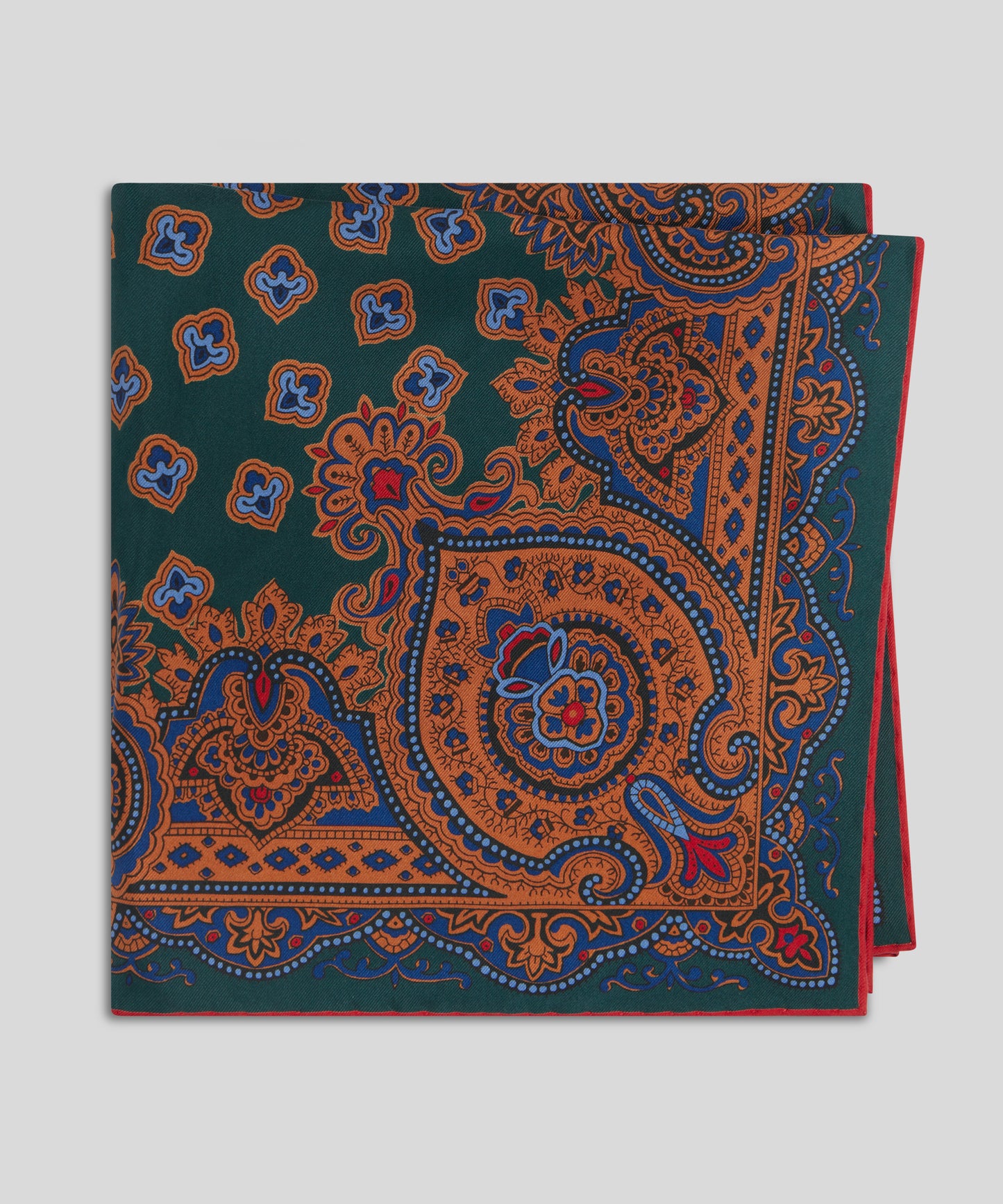 Goodwood Traditional Silk Pocket Square