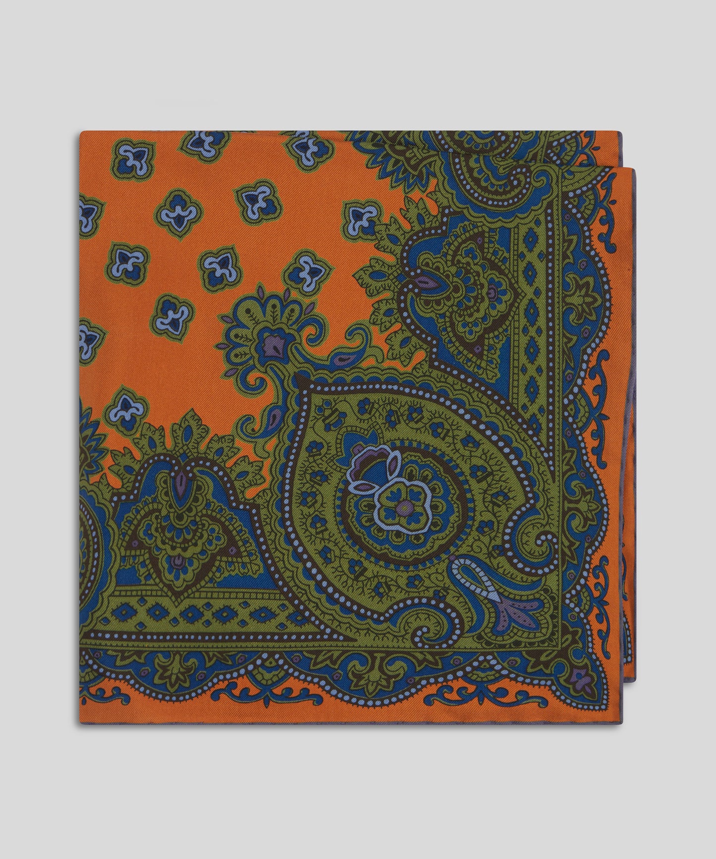 Goodwood Traditional Silk Pocket Square