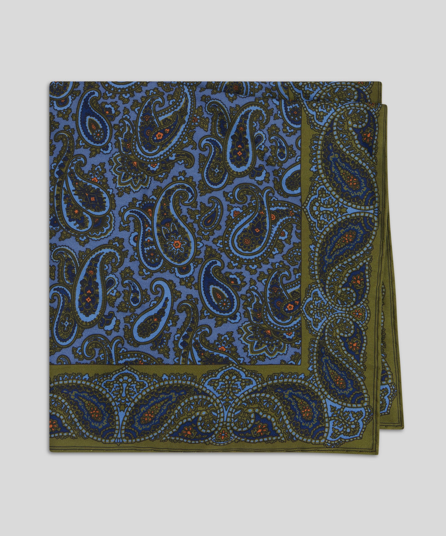 Goodwood Traditional Silk Pocket Square