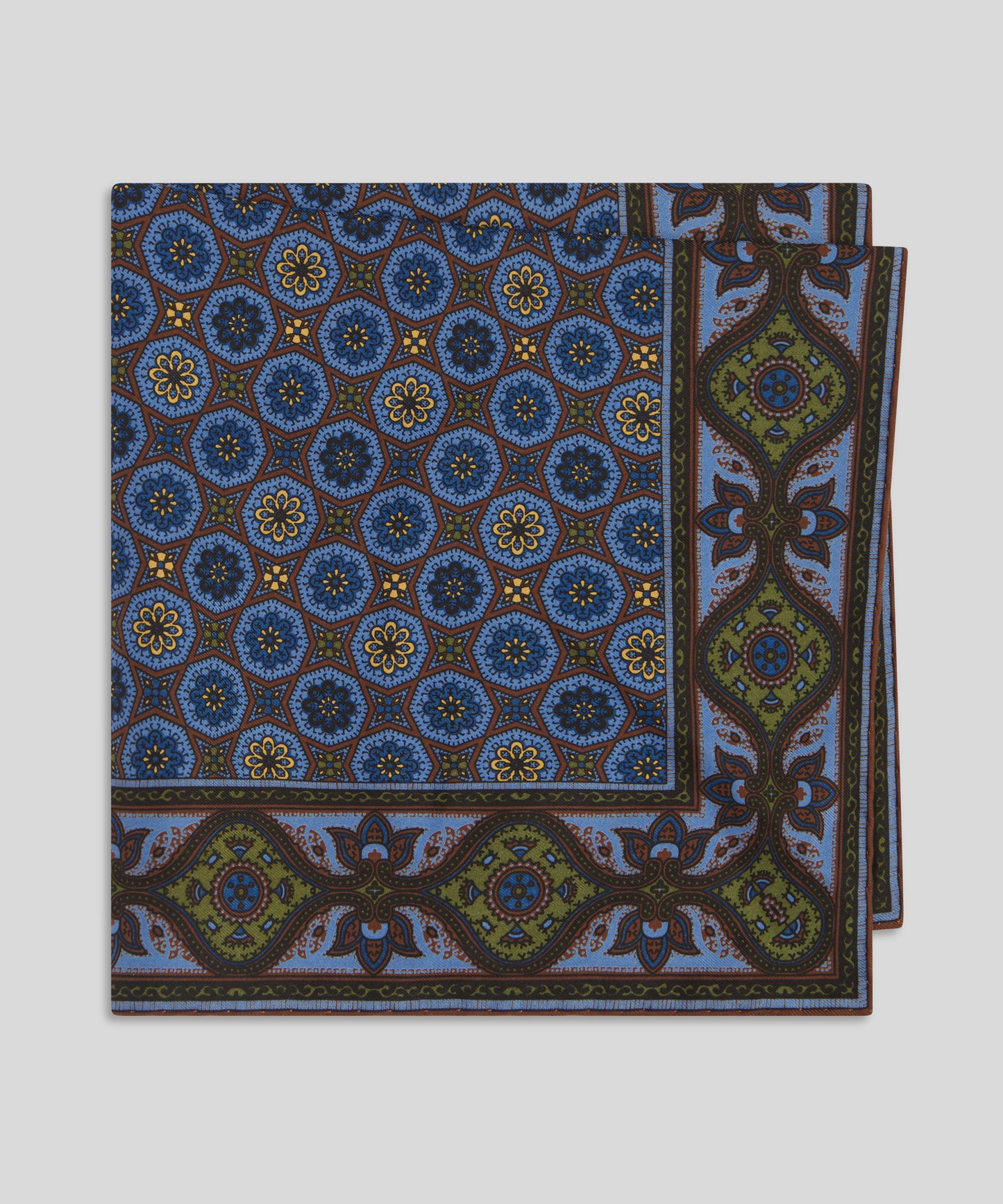 Goodwood Traditional Silk Pocket Square