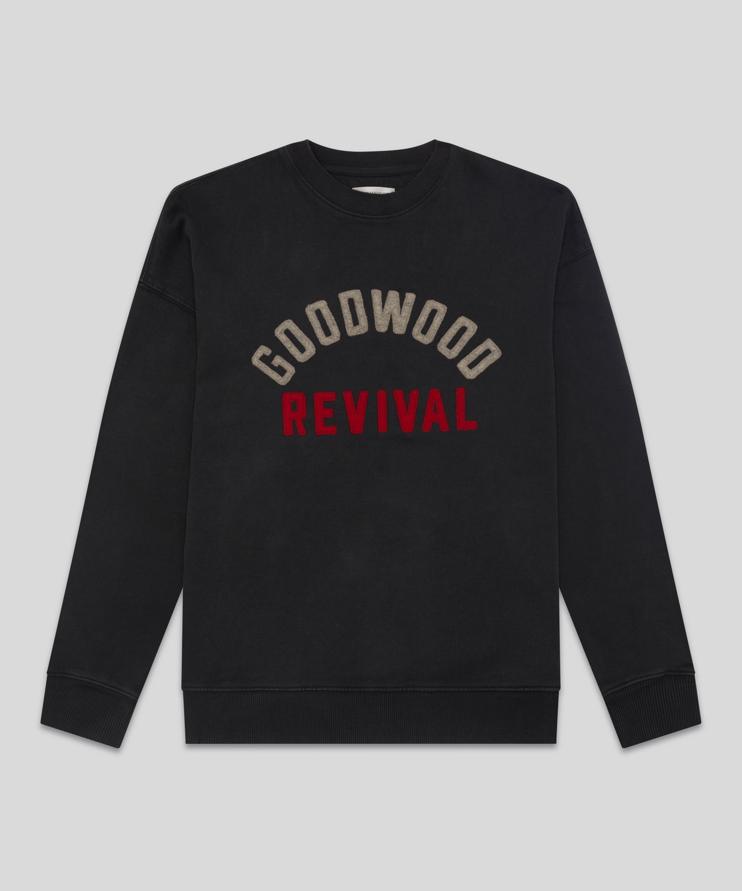 Goodwood Revival Varsity Applique Sweatshirt