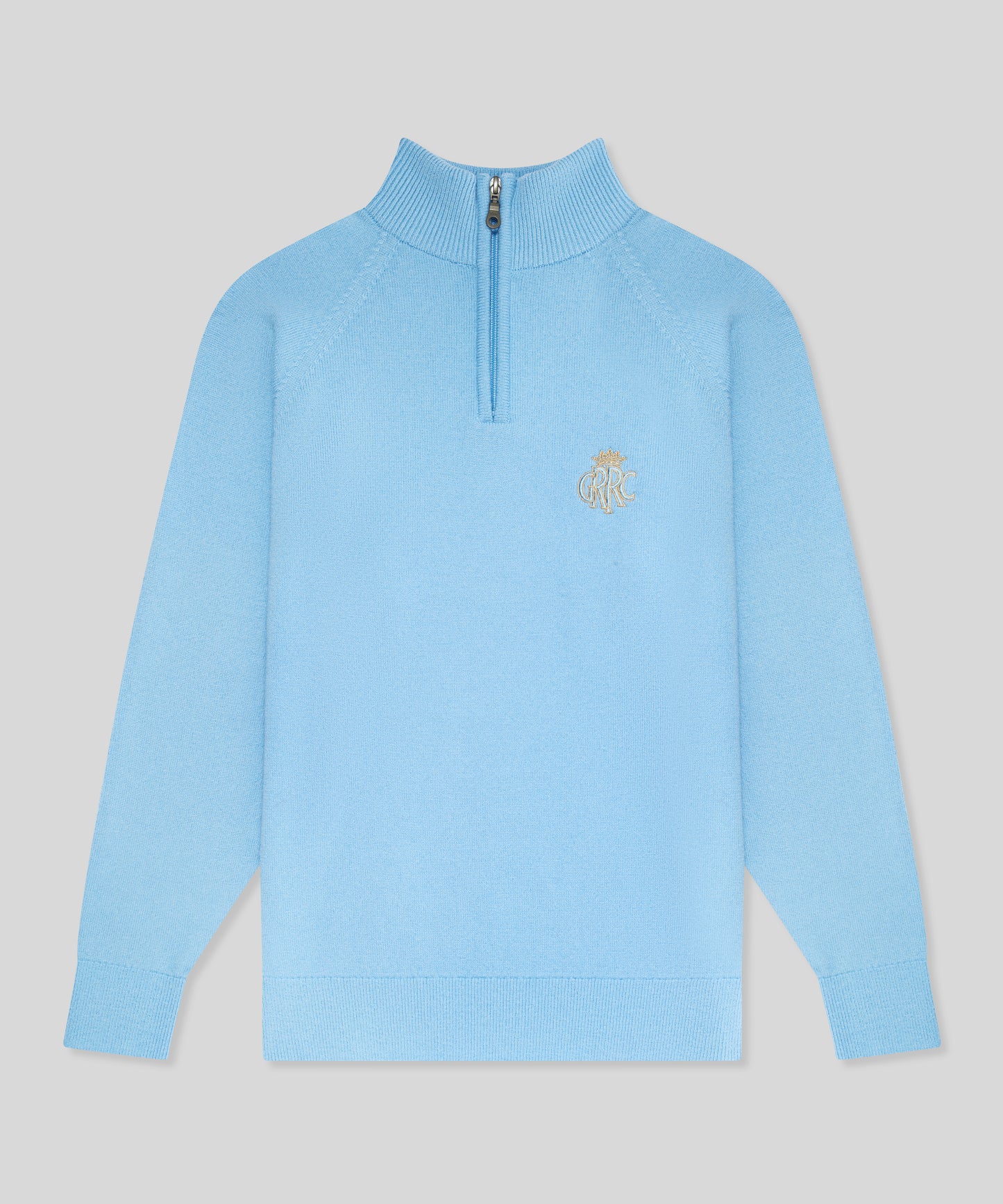 Goodwood GRRC Quarter-Zip Lambswool Jumper