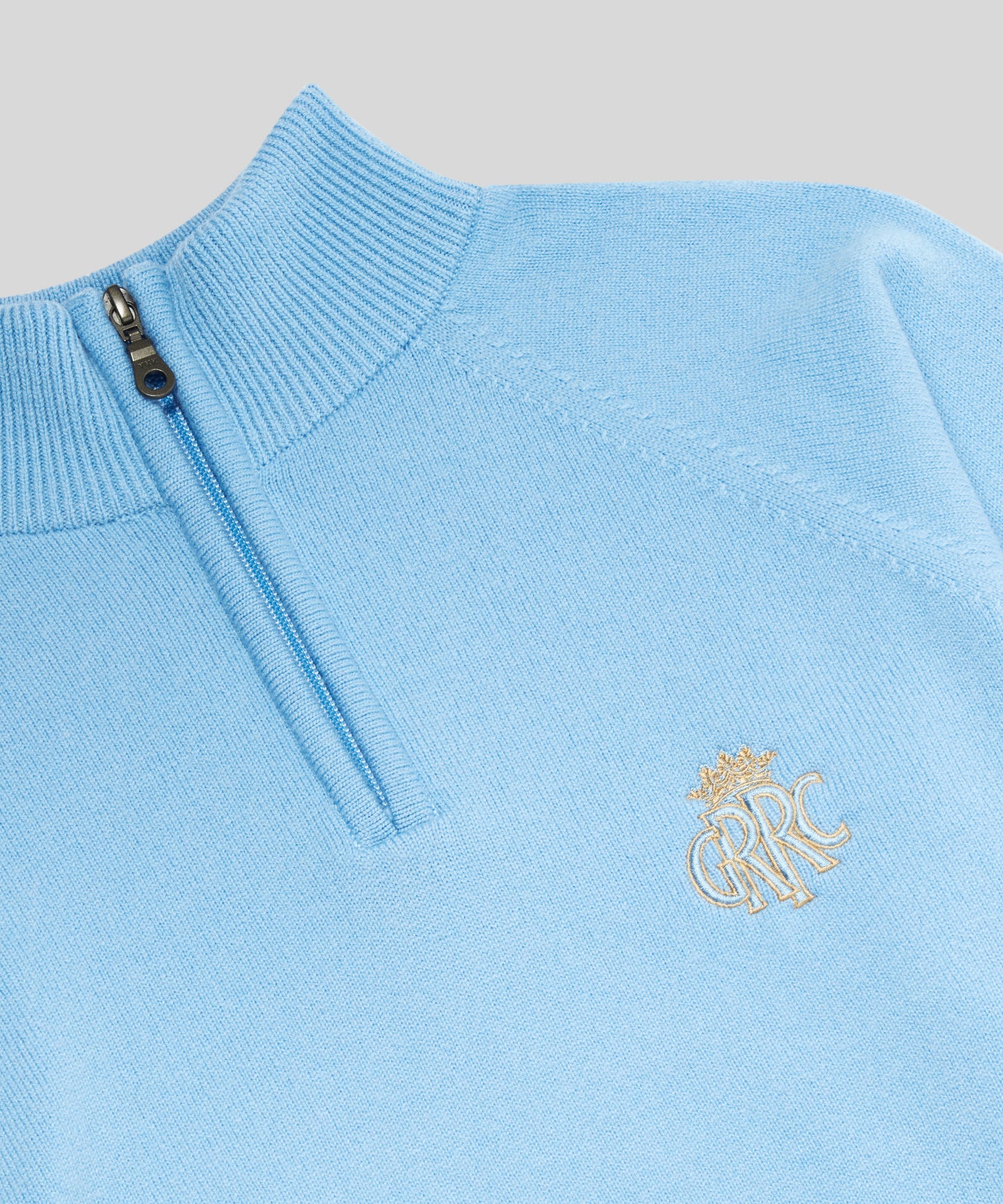 Goodwood GRRC Quarter-Zip Lambswool Jumper