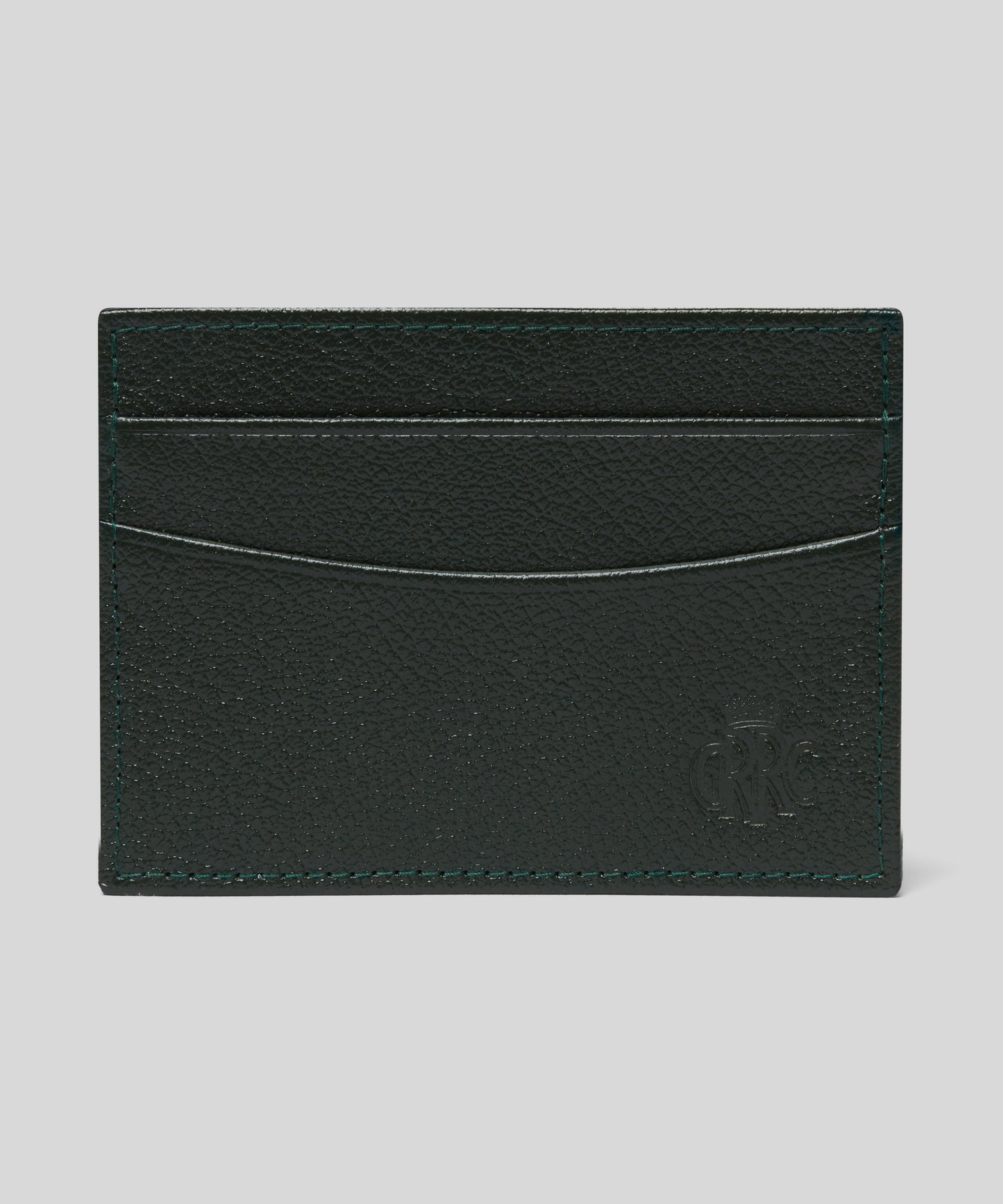 GRRC Leather Card Case Green