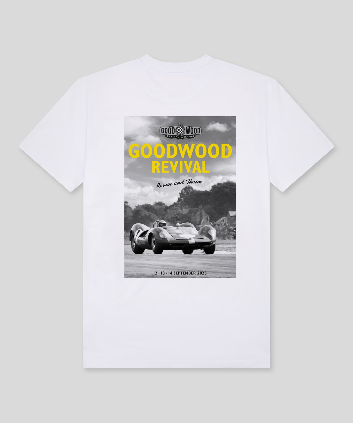 Goodwood Revival 2025 Cotton Poster T-Shirt