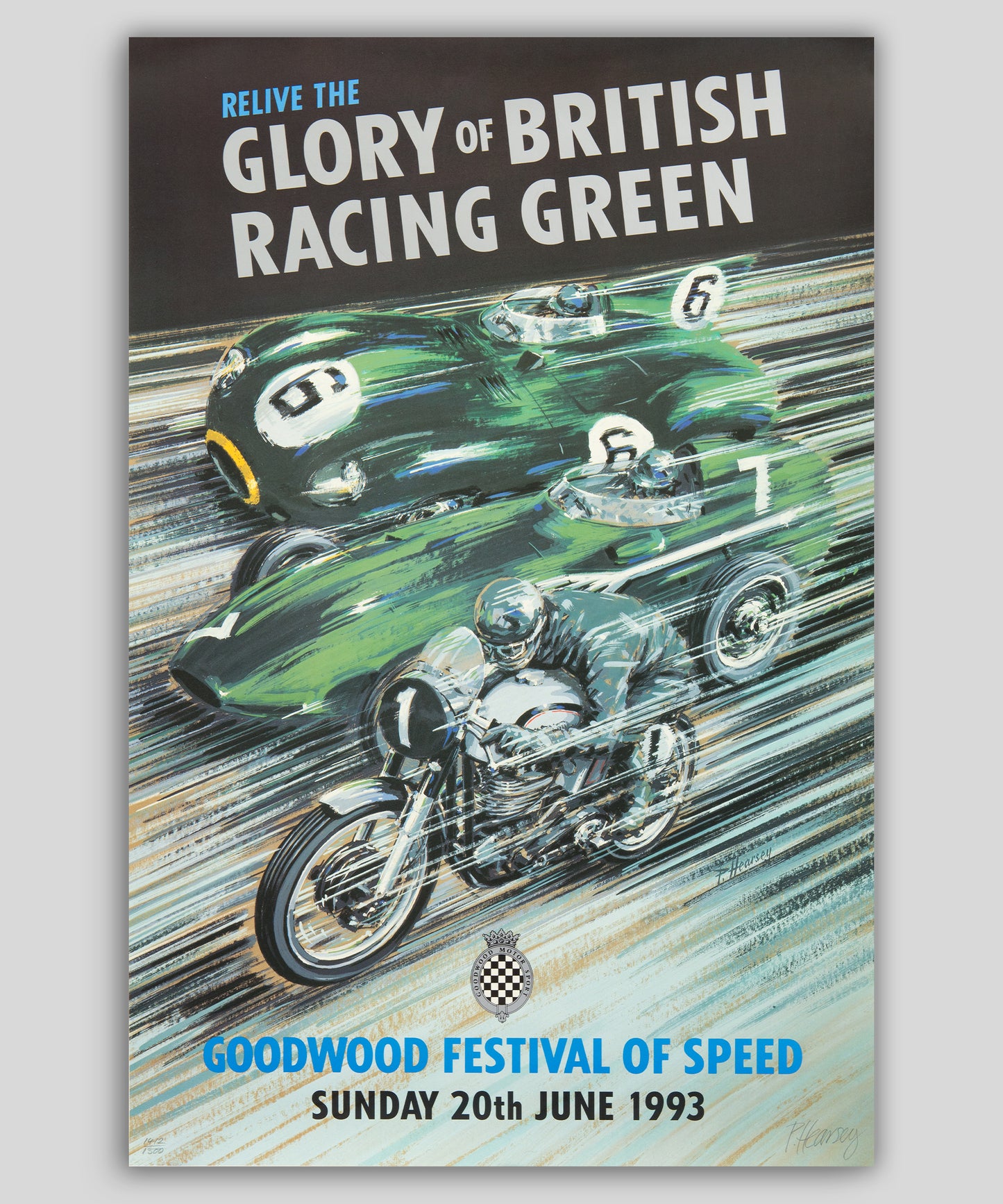 Goodwood Festival of Speed 1993 Original Poster