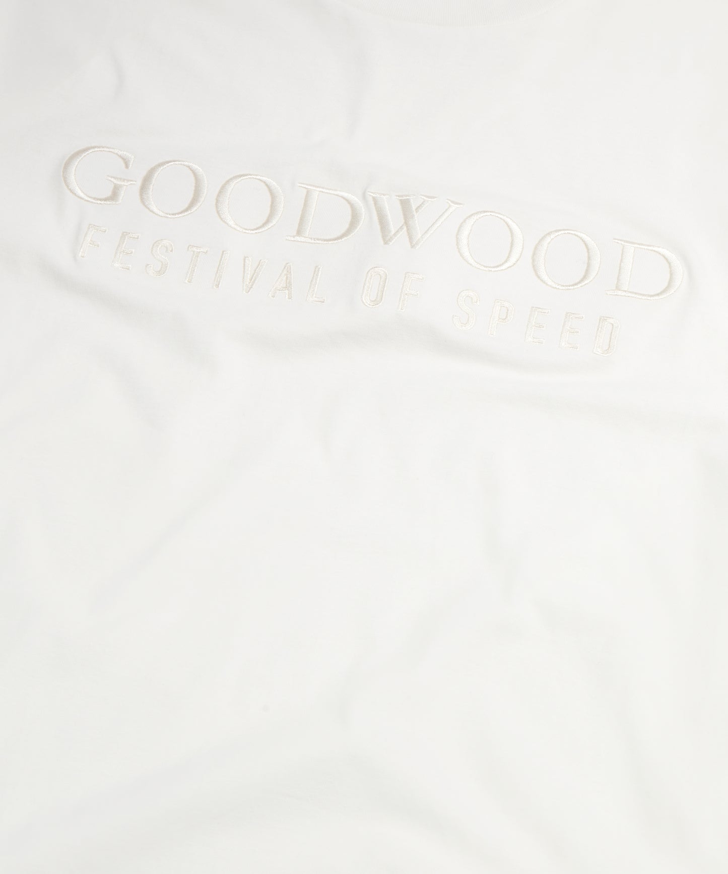 Goodwood Festival of Speed Classic Embroidery T-Shirt