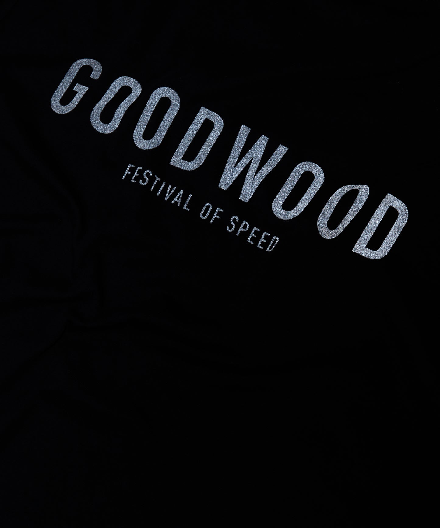 Goodwood Festival of Speed Monochrome Chequer Flag Long Sleeve T-Shirt