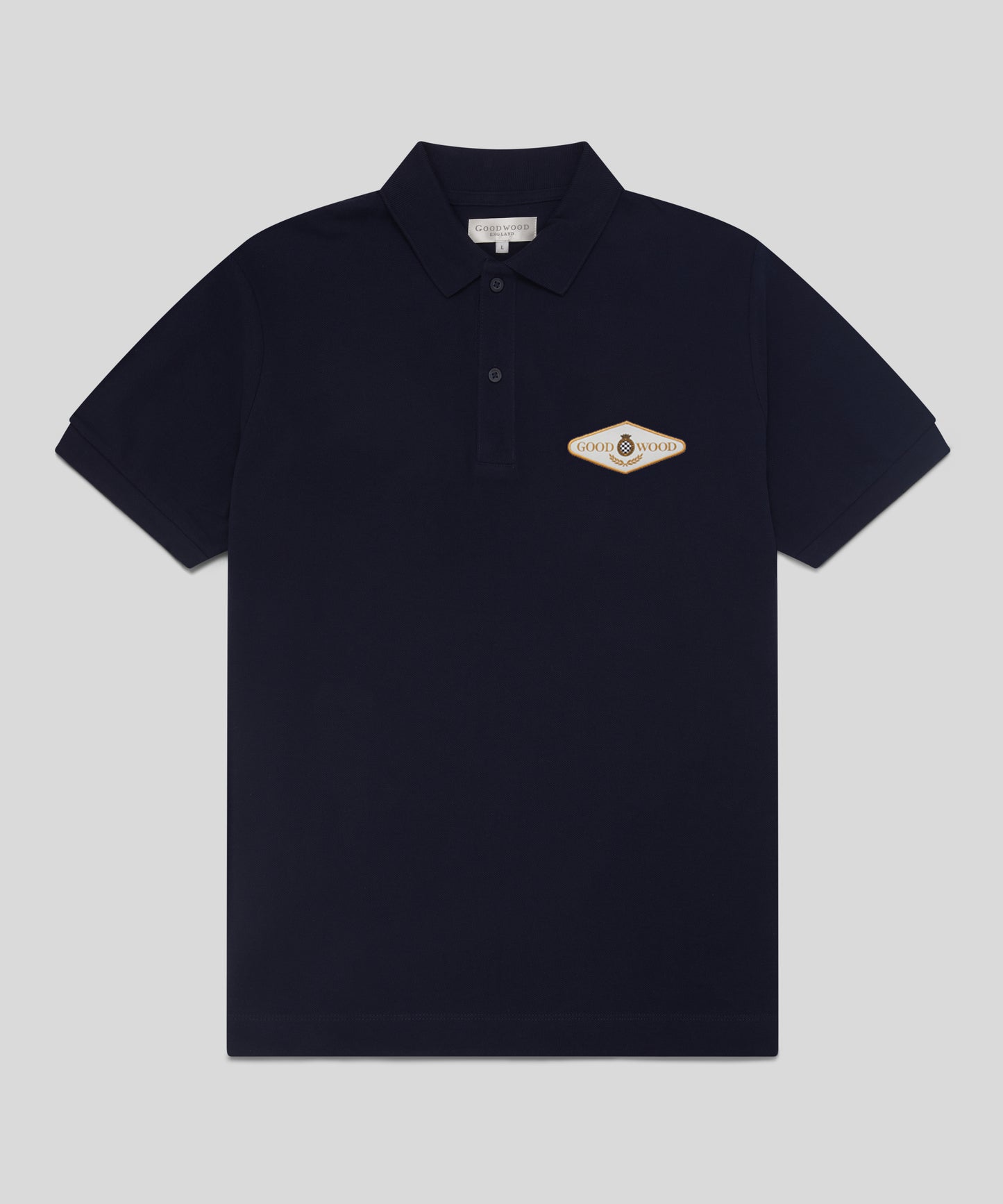 Goodwood Rivals Diamond Patch Polo Shirt
