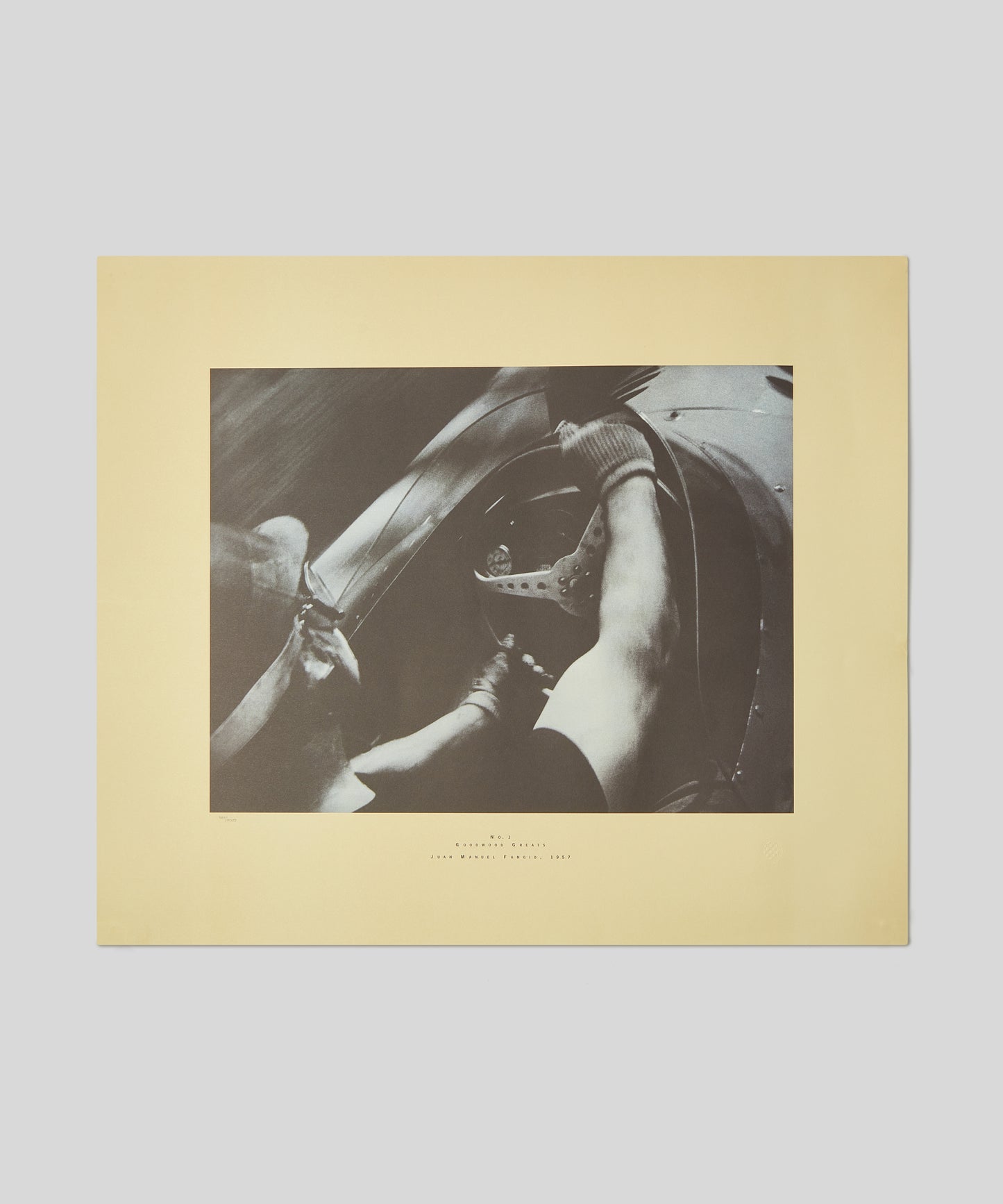 Goodwood Greats Print Fangio