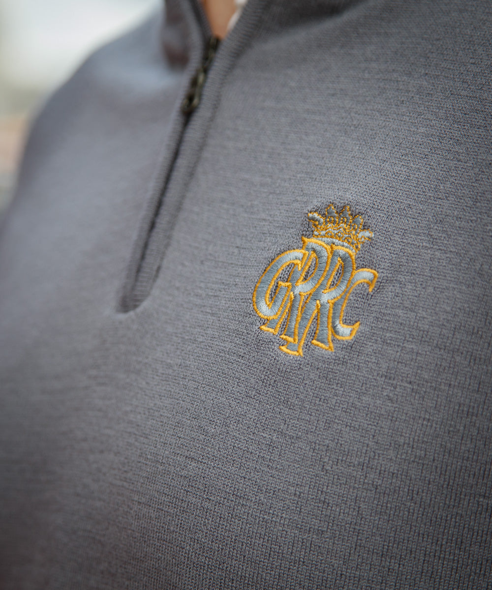 Goodwood GRRC Quarter-Zip Merino Jumper