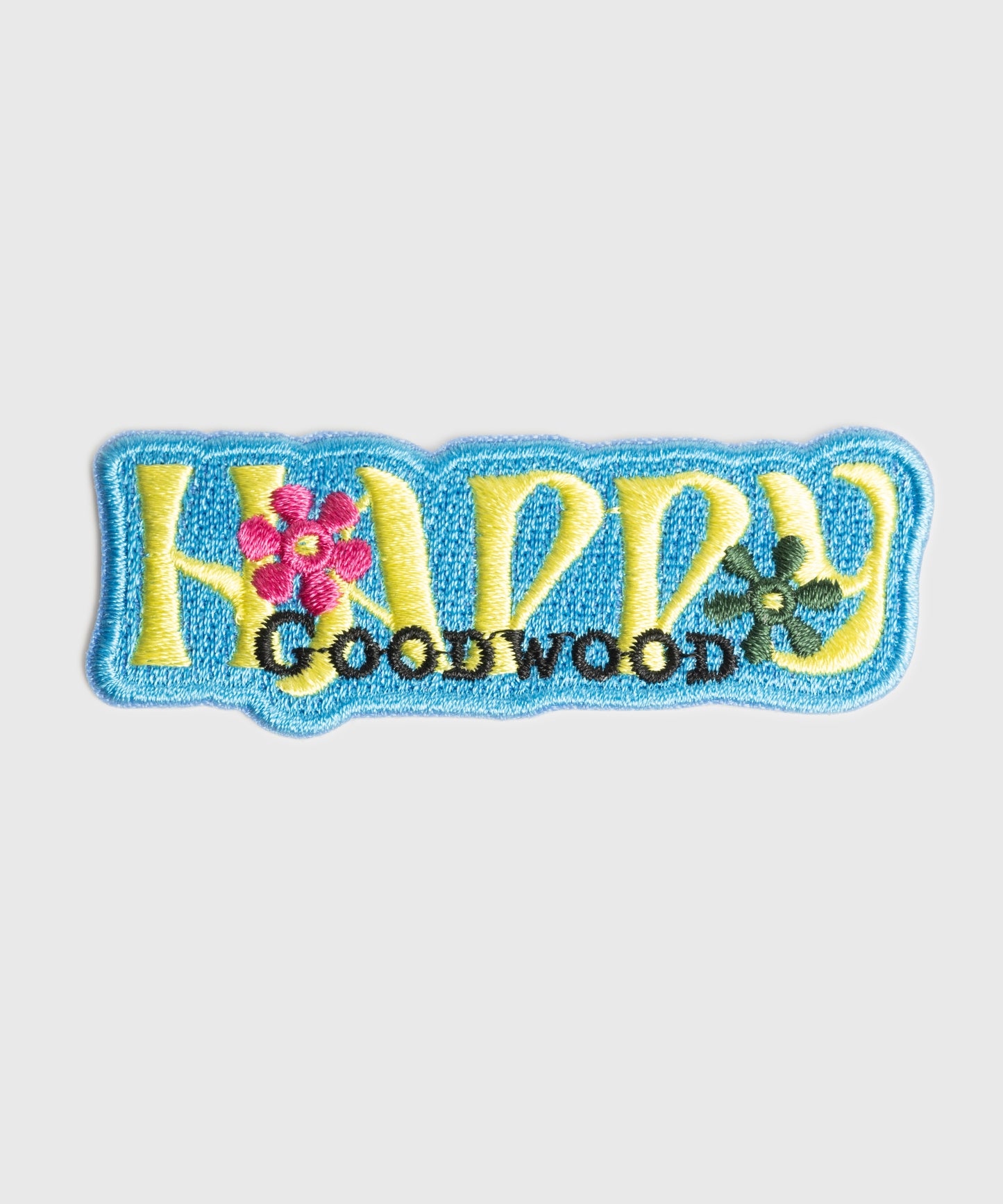 Goodwood Revival Happy Patch Iron on Badge