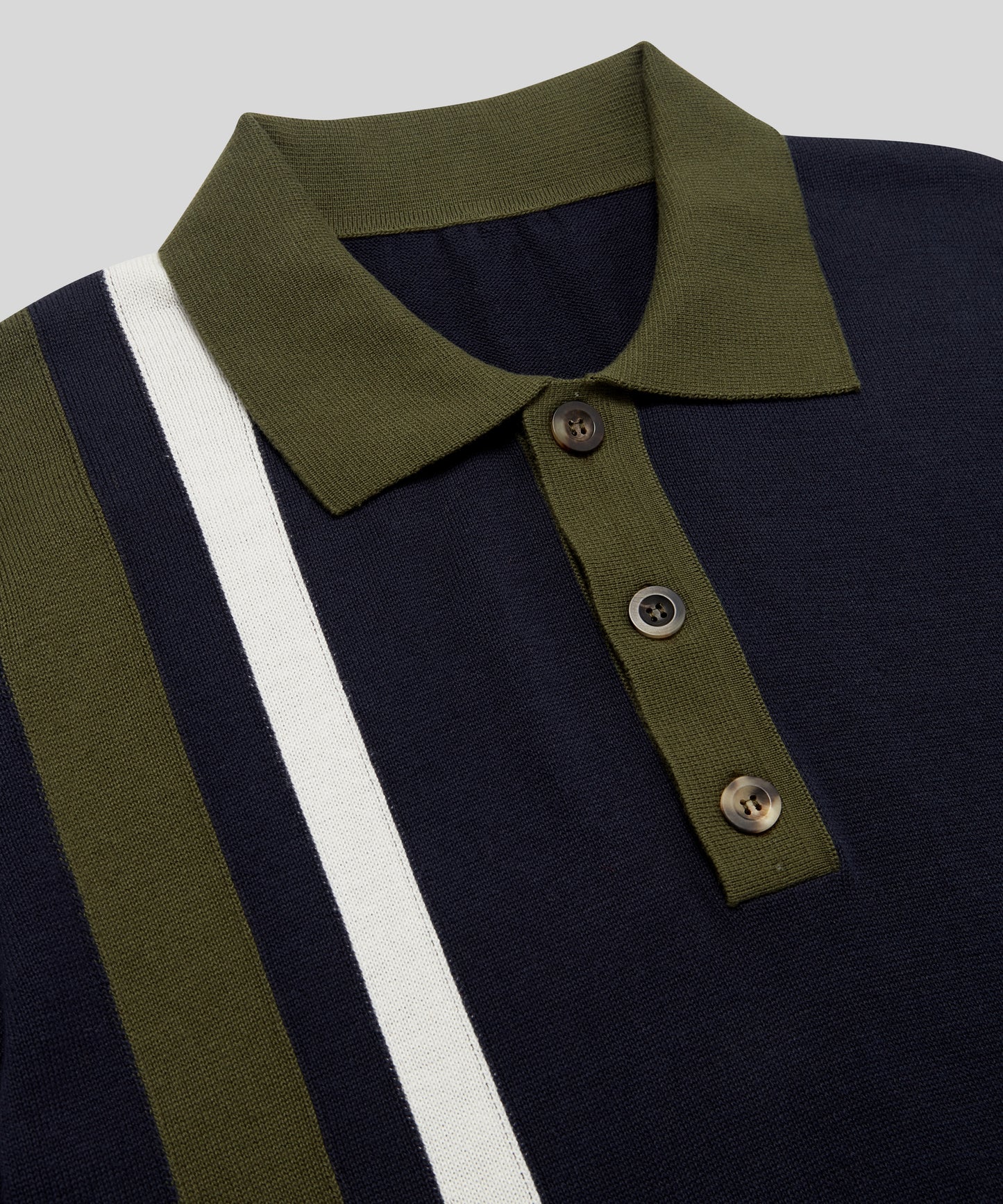 Goodwood England Knitted Polo Shirt