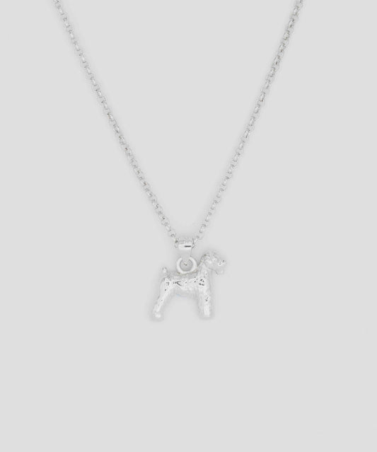 Goodwood Schnauzer Sterling Silver Necklace