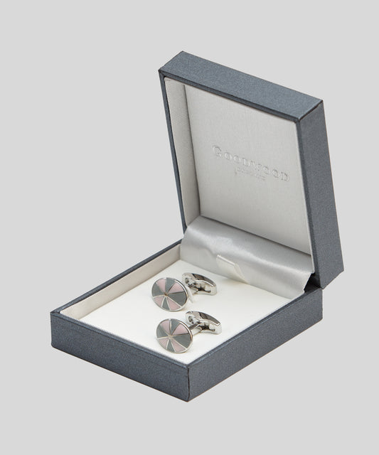 Jockey Hat Racing Colours Cufflinks
