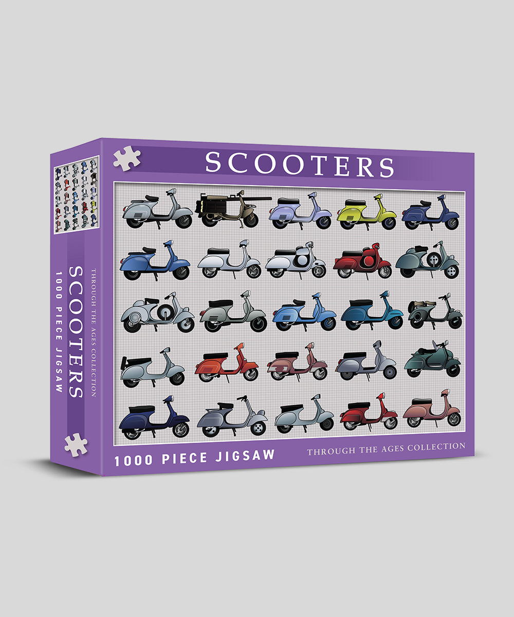 Scooters 1000 Piece Jigsaw Puzzle