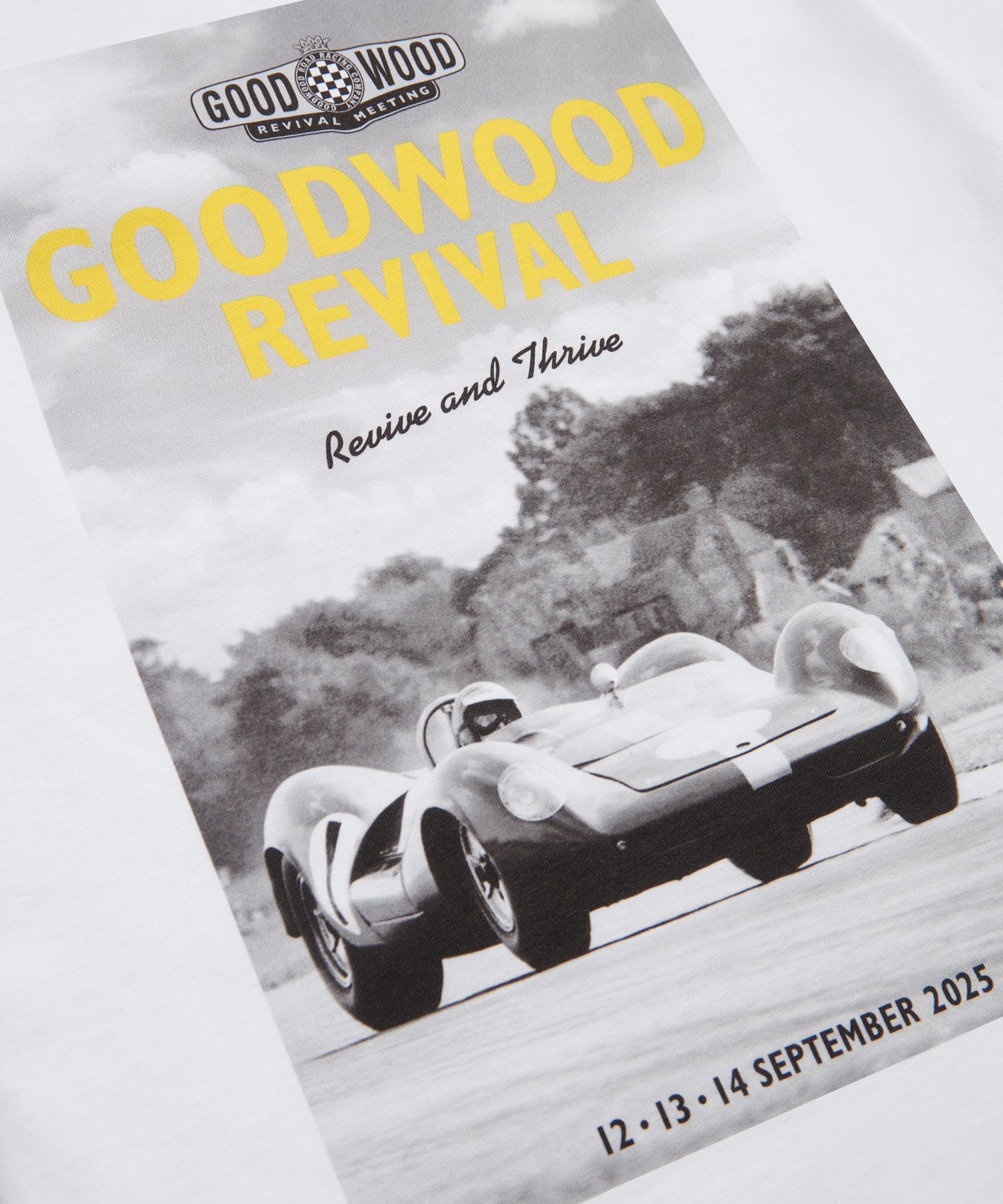 Goodwood Revival 2025 Cotton Poster Kids T-Shirt