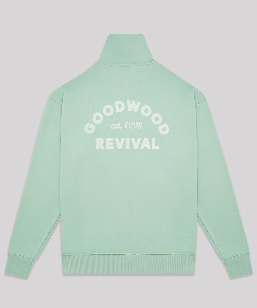 Goodwood Revival 1/4 Zip Signwriter Sweatshirt