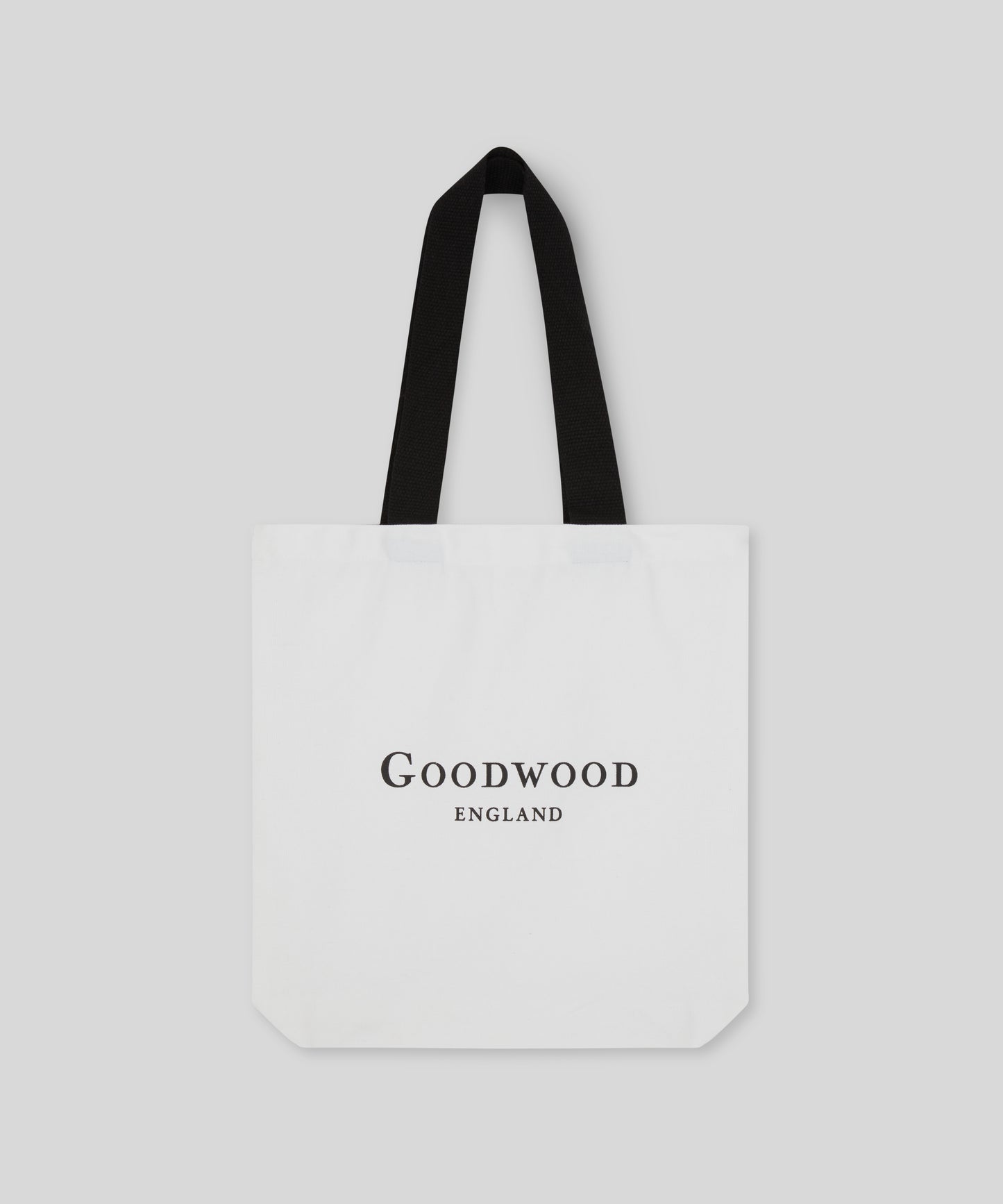 Goodwood England Tote Bag - White