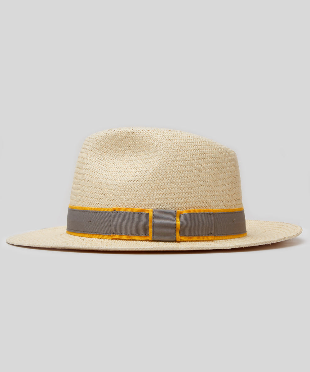 Goodwood Panama - Yellow & Silver