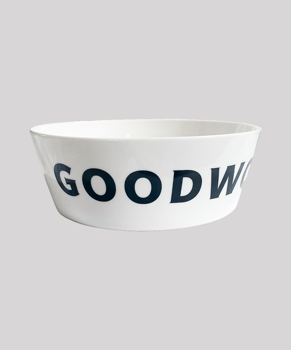 Goodwoof Porcelain Dog Bowl