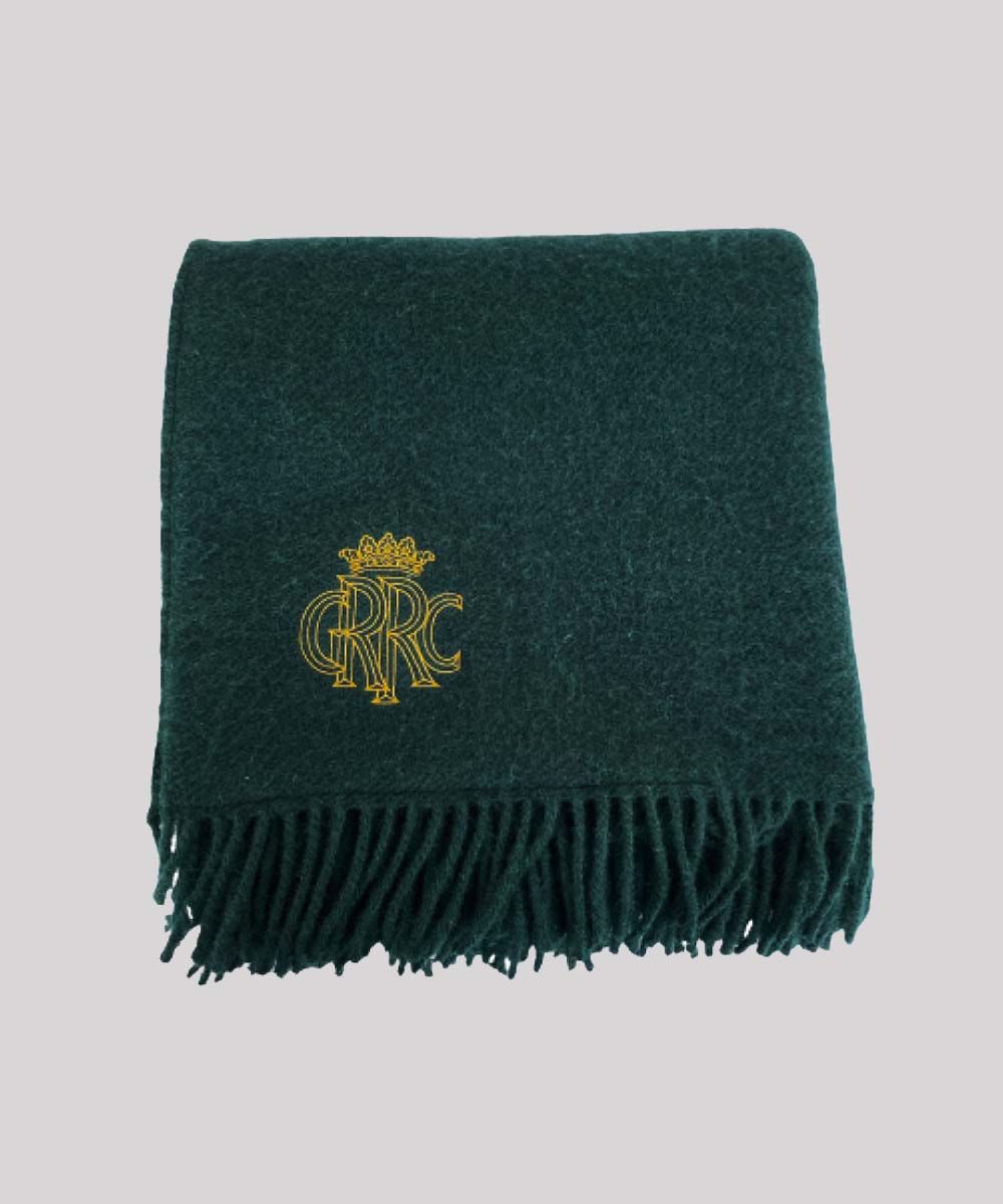 GRRC Emerald Green Car Blanket